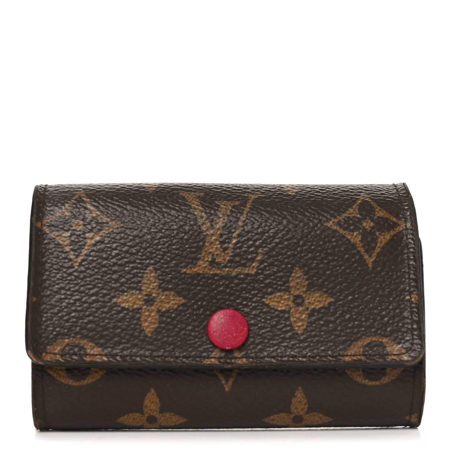 Monogram 6 Key Multicles Holder Fuchsia