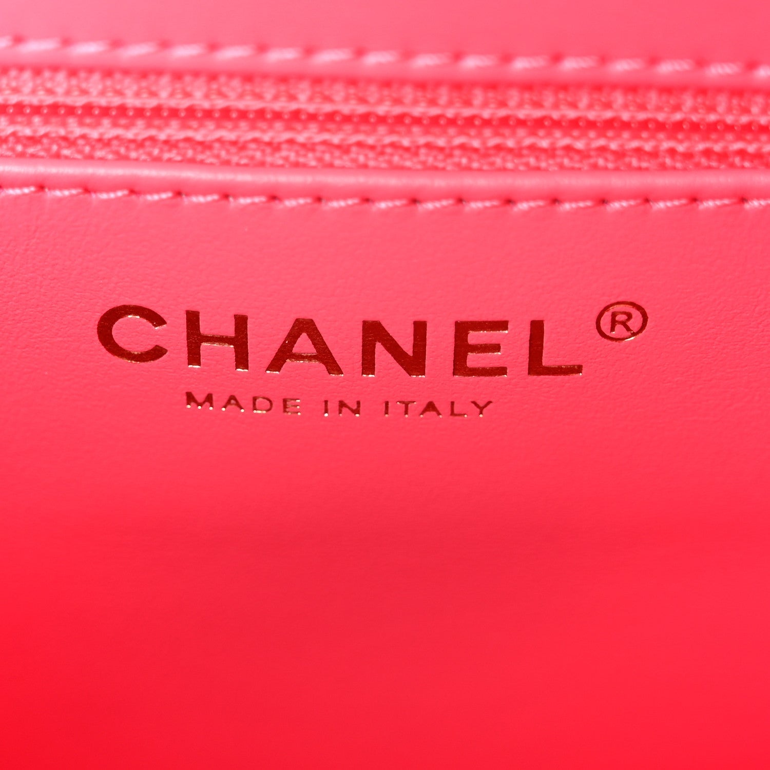 Shiny Aged Calfskin Quilted Nano Kelly Shopper Fuchsia