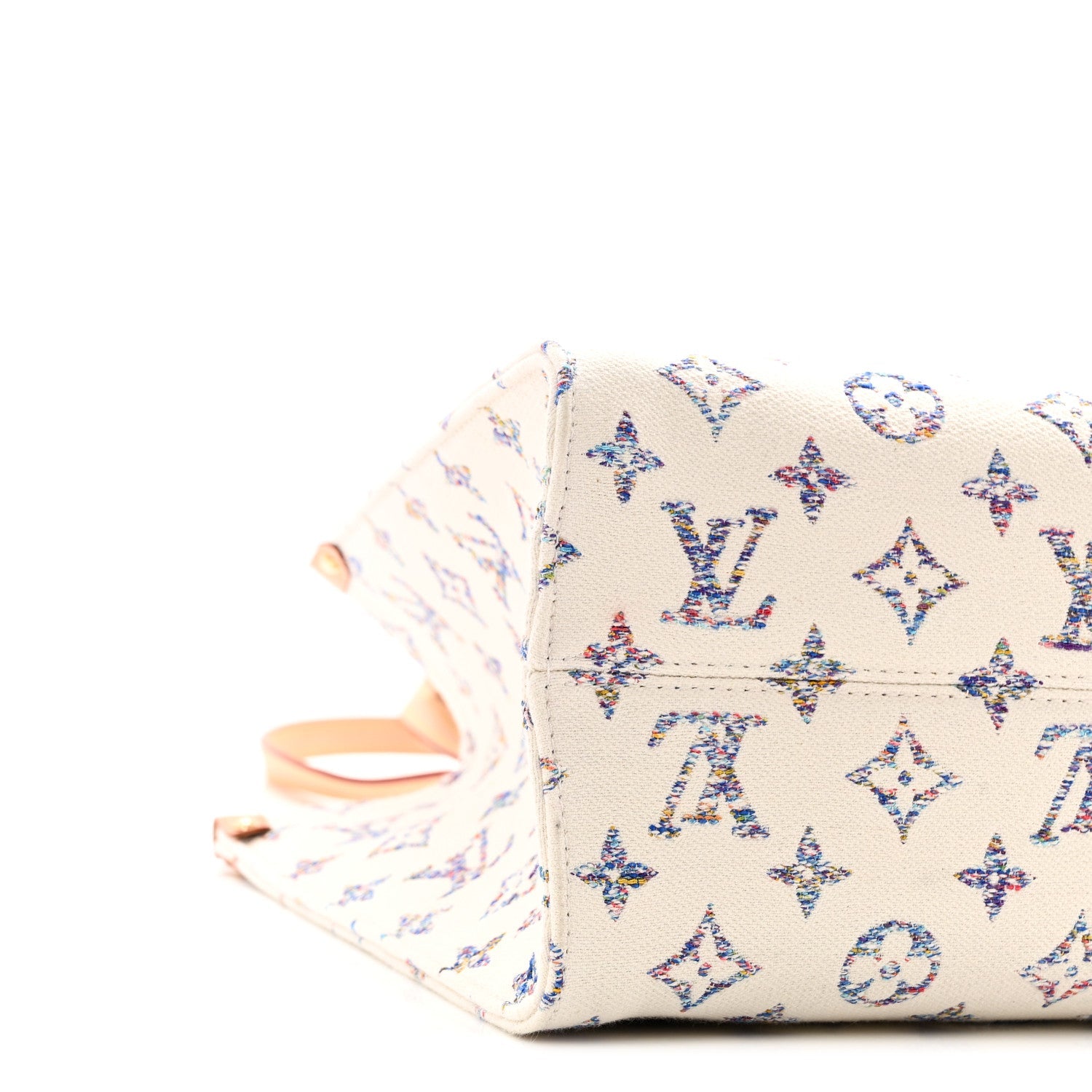 Monogram Jacquard Nautical Onthego MM Multicolor Beige