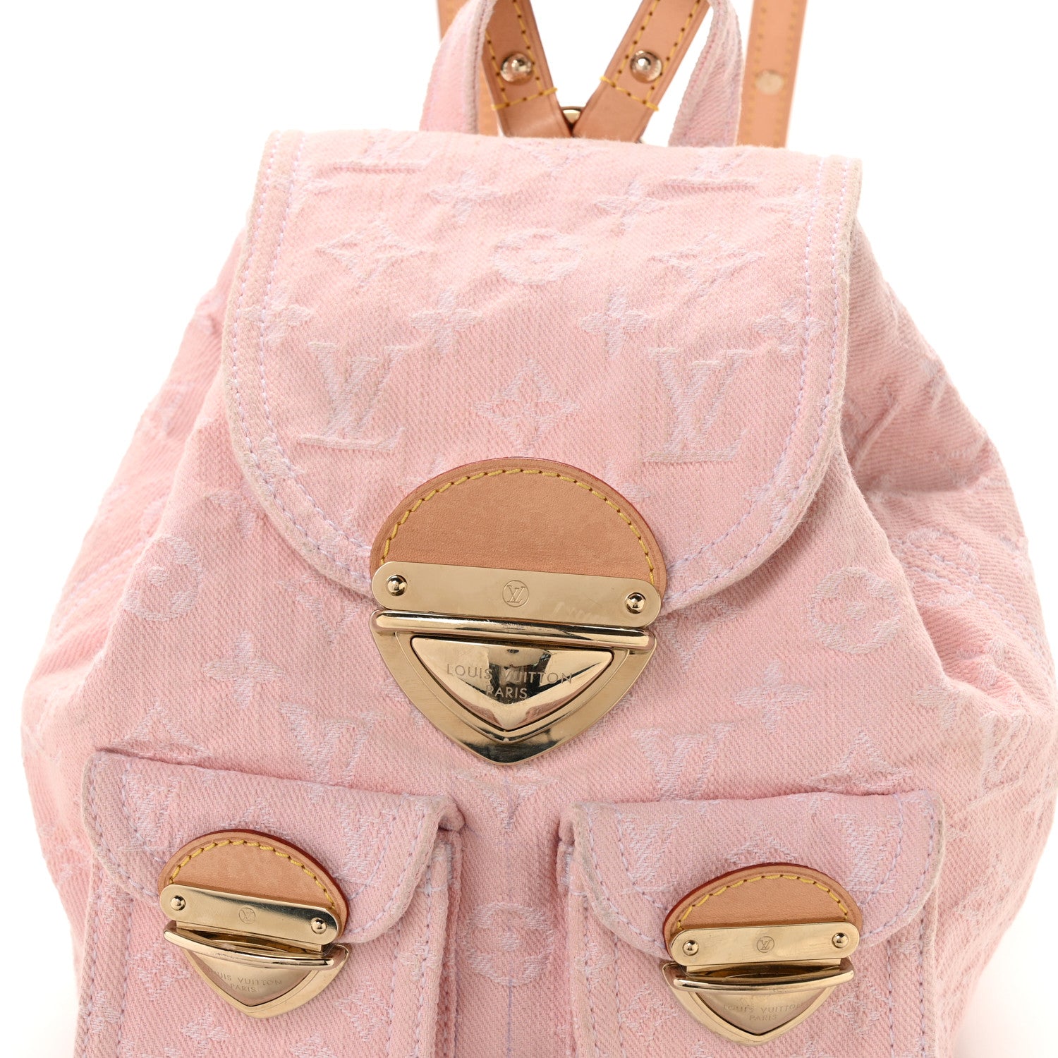 Denim Venice Backpack Washed Pink
