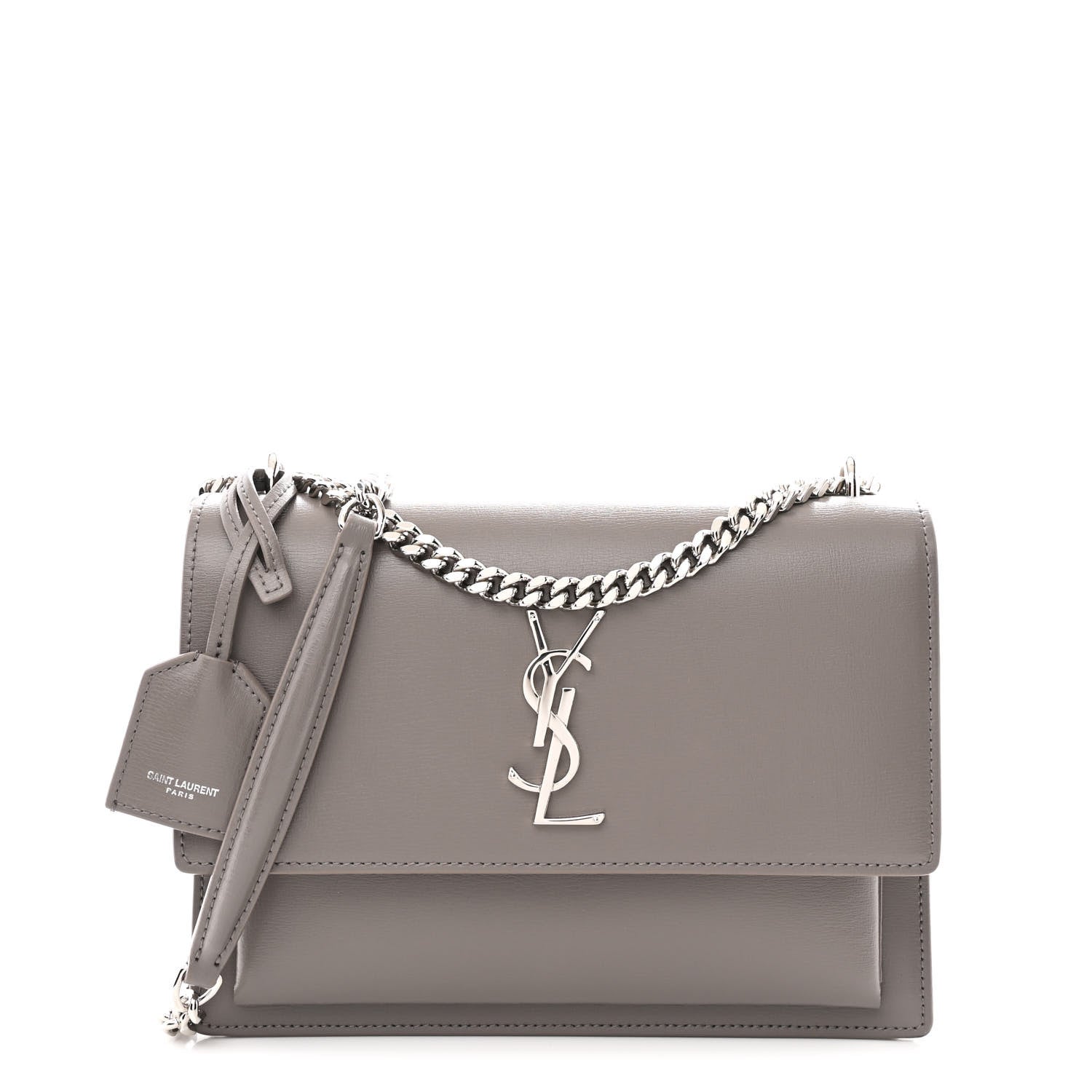 Calfskin Medium Monogram Sunset Fog