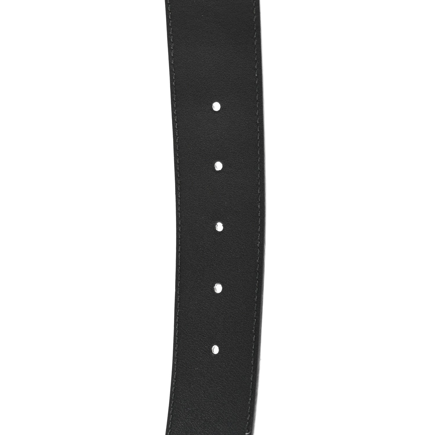 Textured Calfskin Double G 40mm Belt 80 32 Black