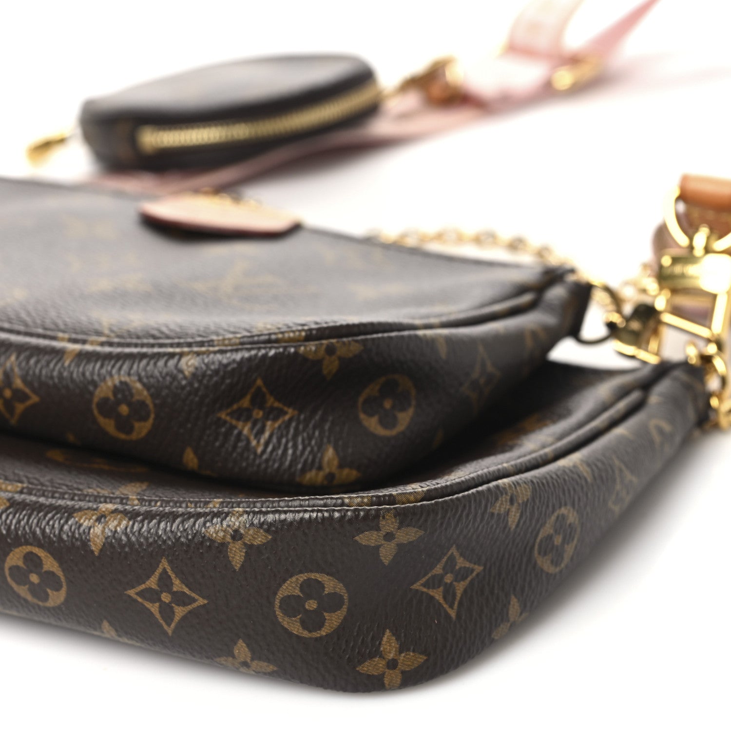 Monogram Multi Pochette Accessories Rose Clair