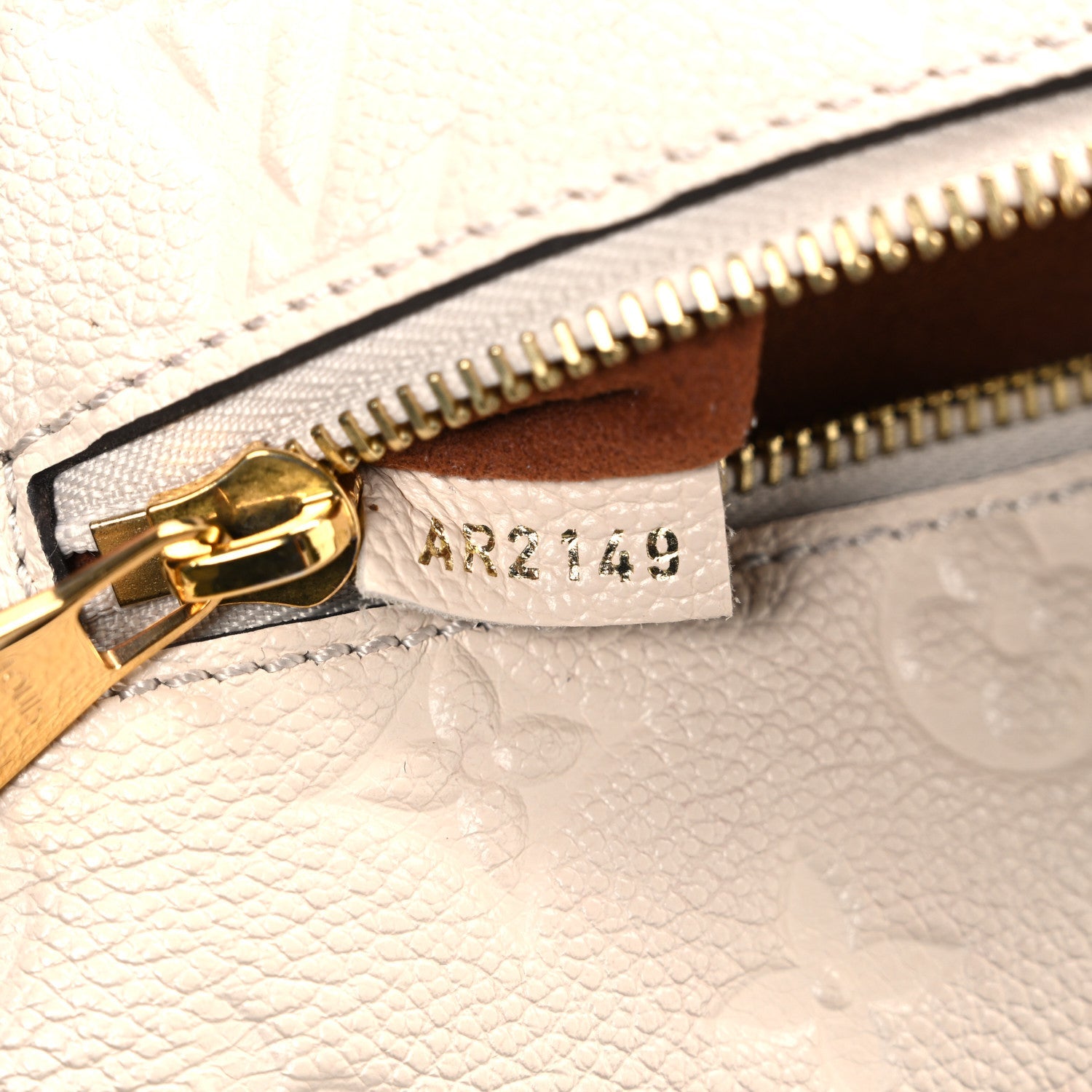 Empreinte Braided Pochette Metis Creme Beige Caramel
