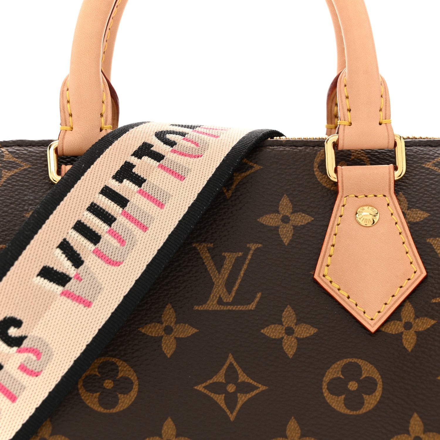 Monogram Speedy Bandouliere 20 Black