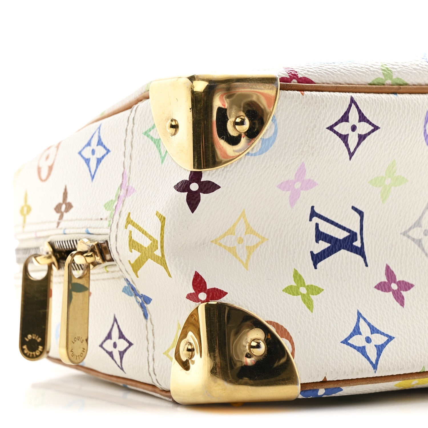 Monogram Multicolor Trouville White