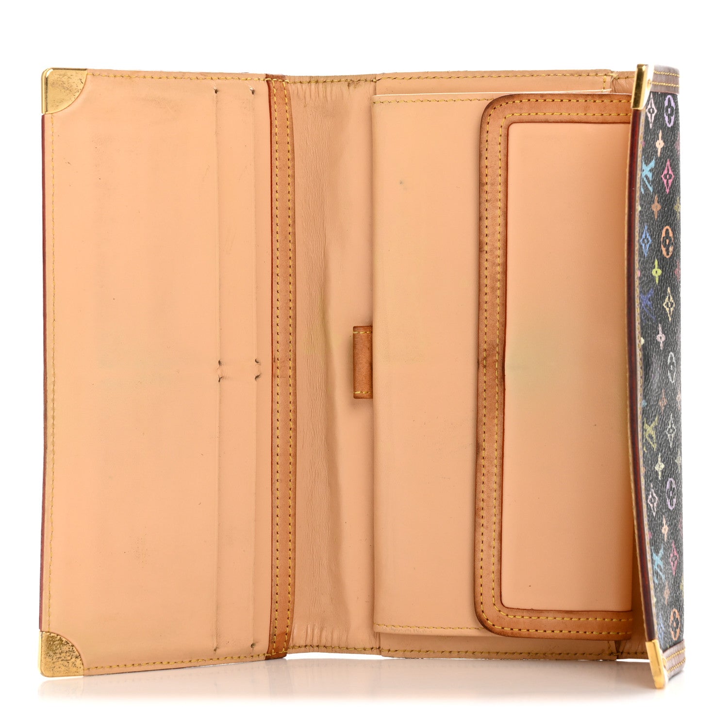 Monogram Multicolor Porte Tresor International Wallet Black