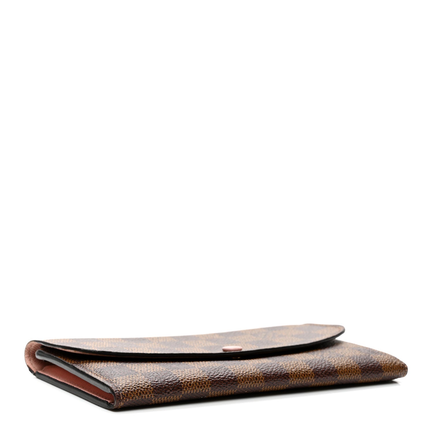 Damier Ebene Emilie Wallet Rose Ballerine