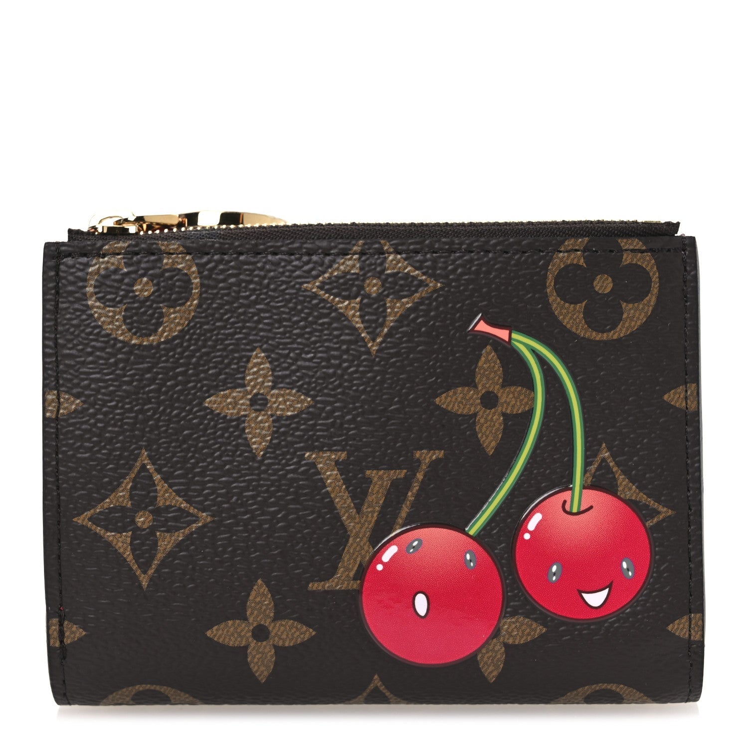 LV X TM Monogram Cerises Lisa Wallet