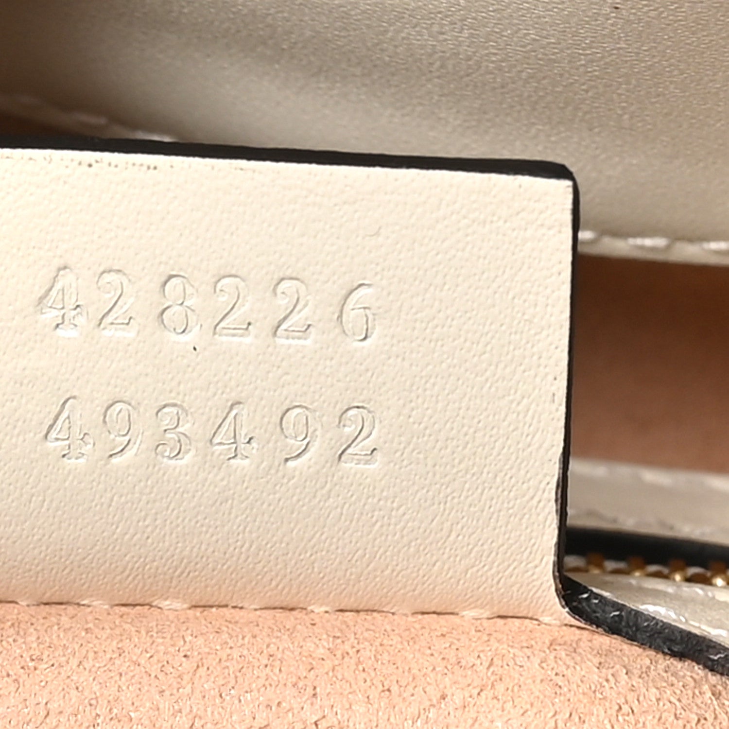 Guccissima Linea A Foldover Tote Off White