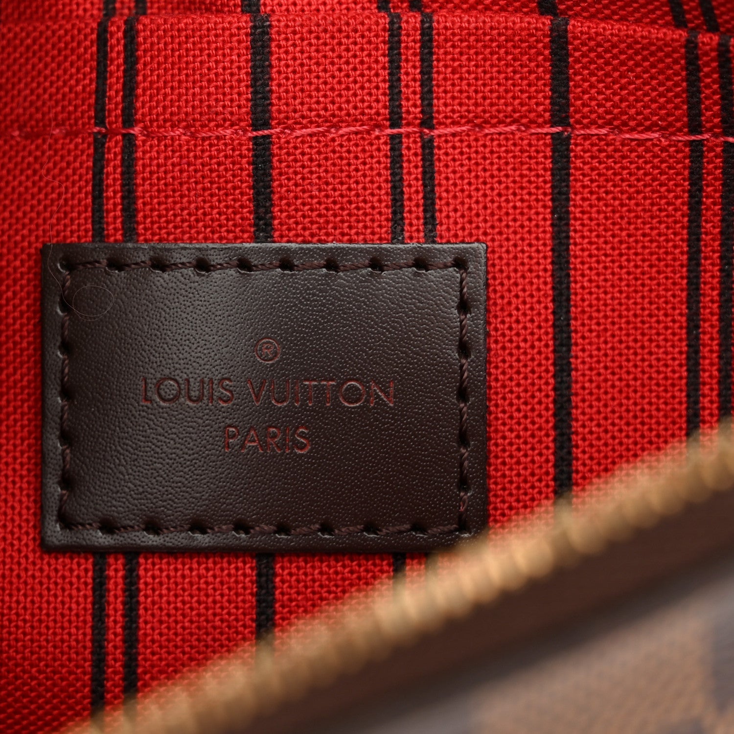 Damier Ebene Neverfull MM GM Pochette