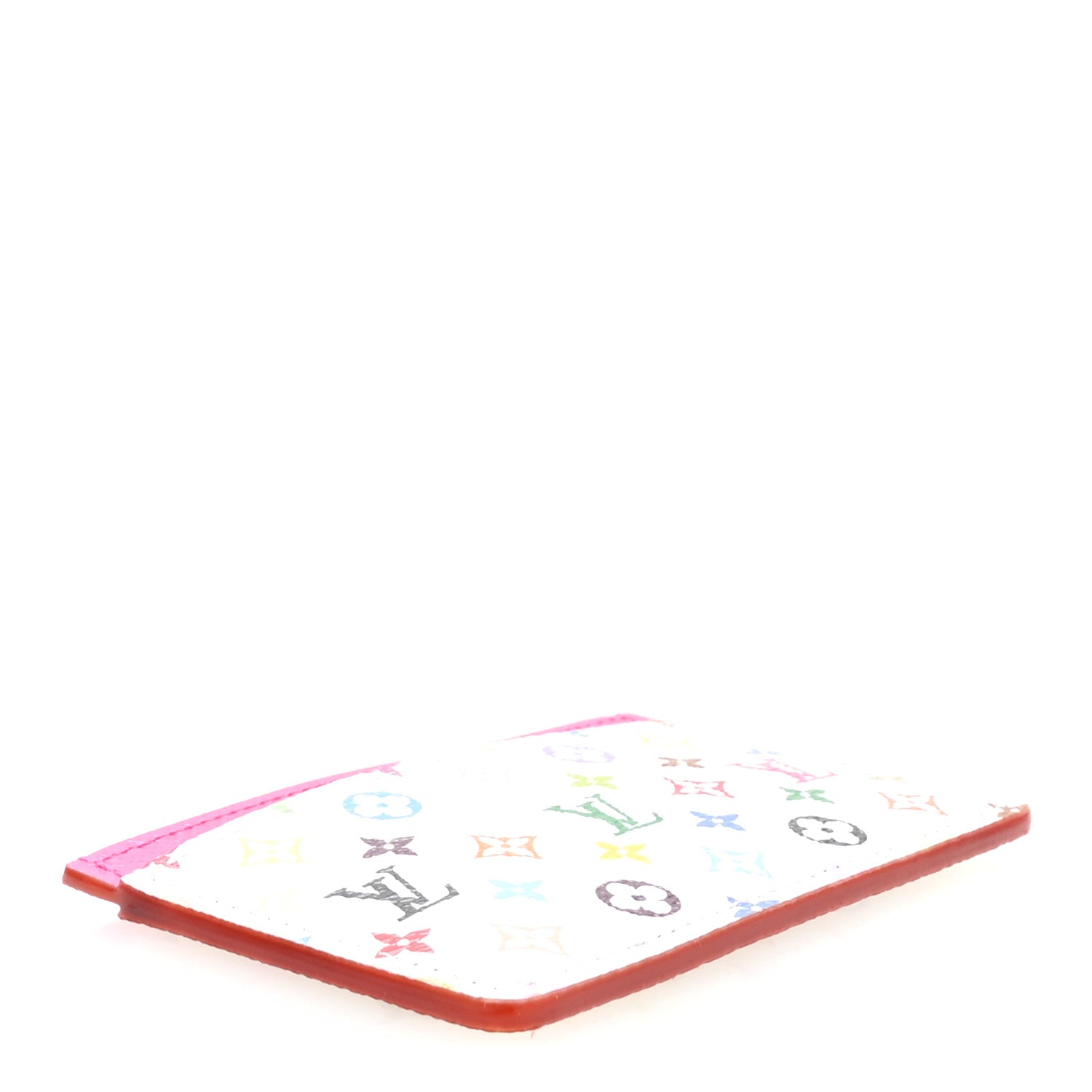 LV X TM Monogram Multicolor Card Holder Kawaii Pink