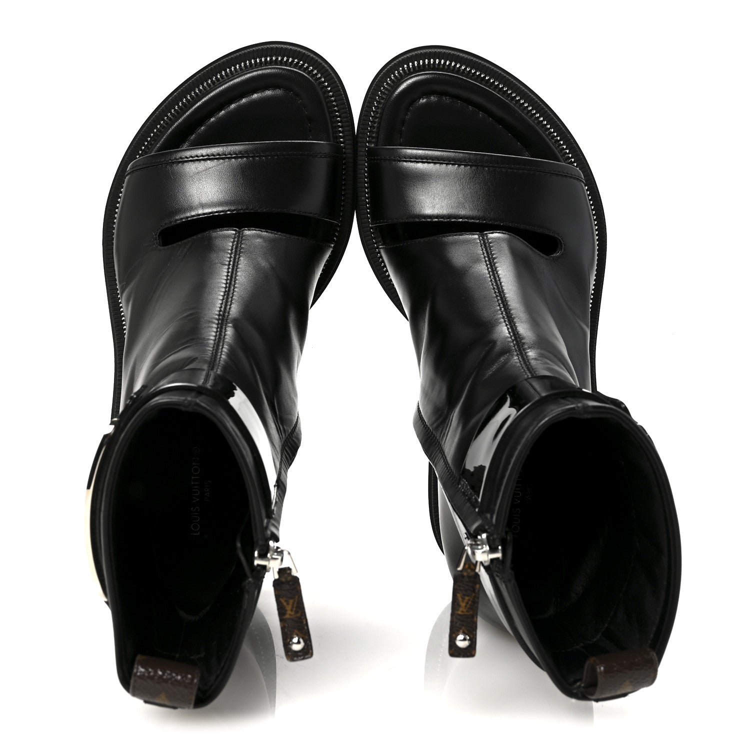 Calfskin Moonlight Boots 36.5 Black