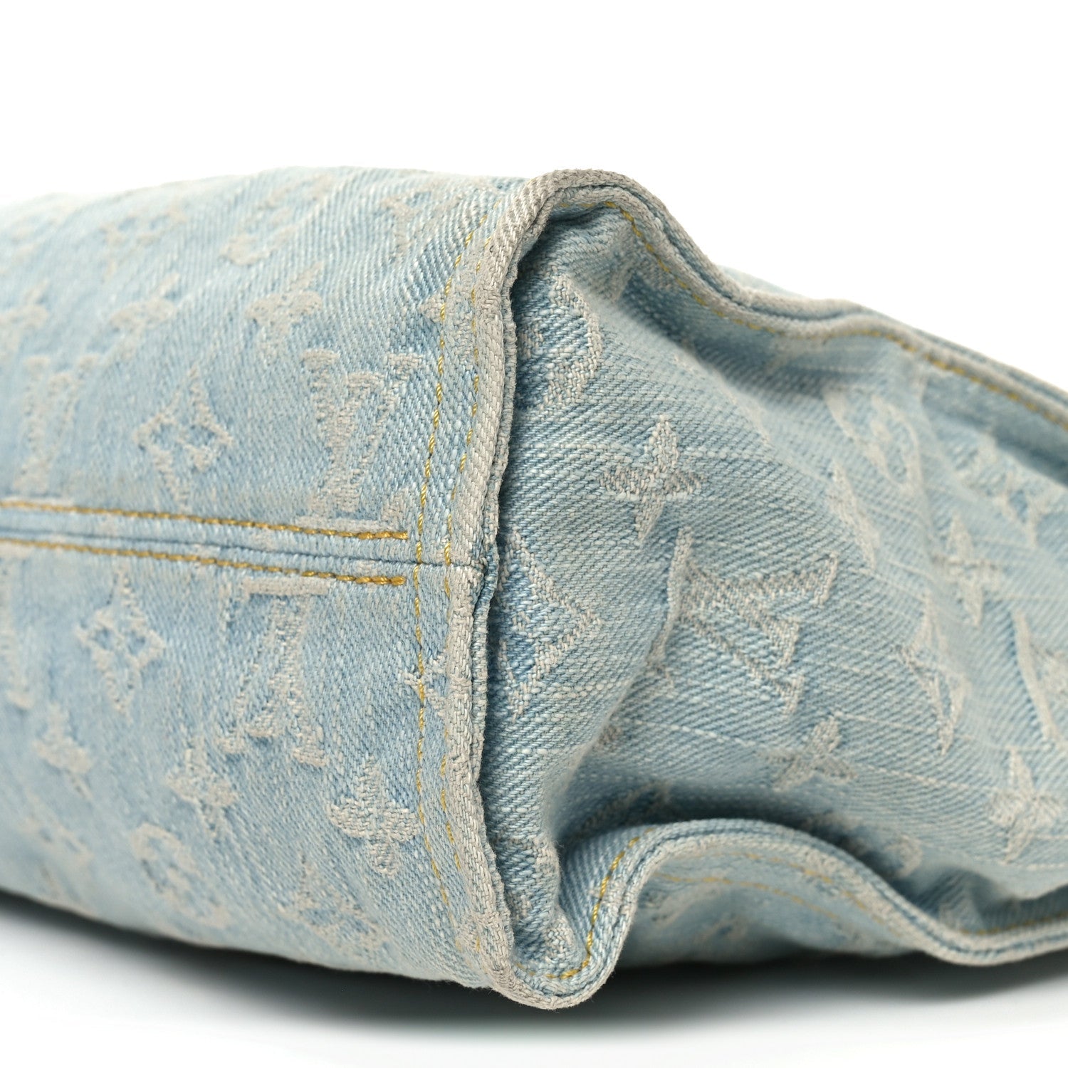 Monogram Washed Denim Let Go PM Sky Blue