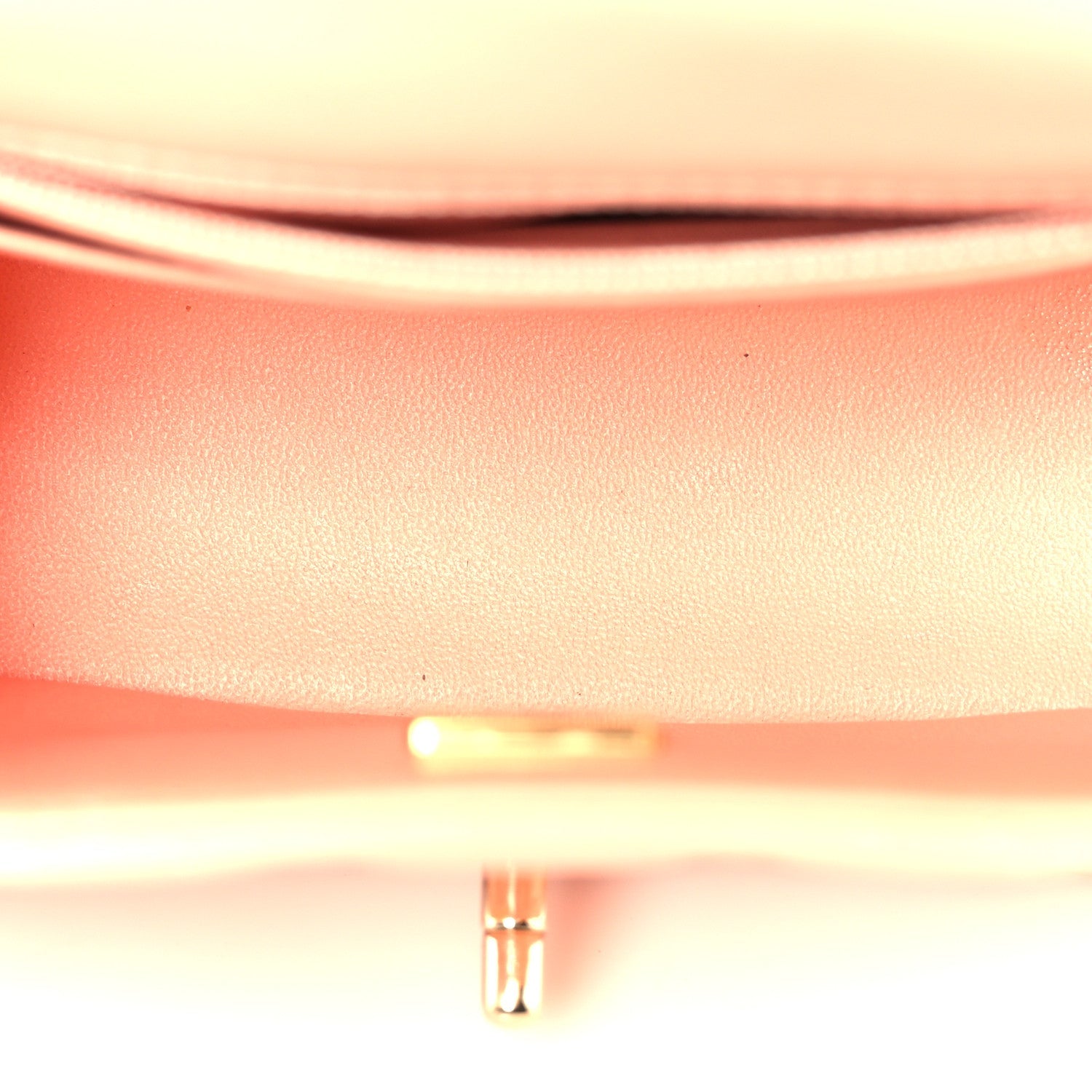 Lambskin Quilted Mini Square Flap Light Pink