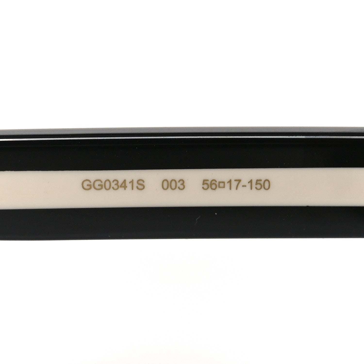 Acetate Square Frame Web Sunglasses GG0341S Tortoise
