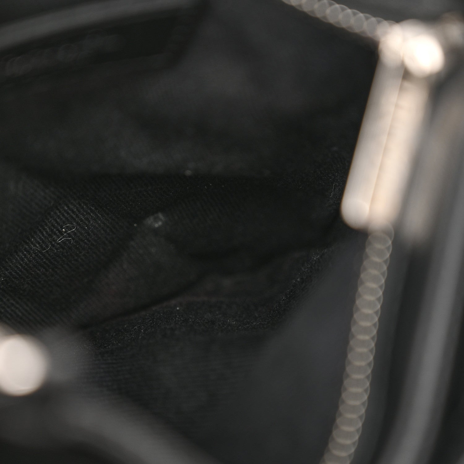 Lambskin Quilted Crossbody Bag Black