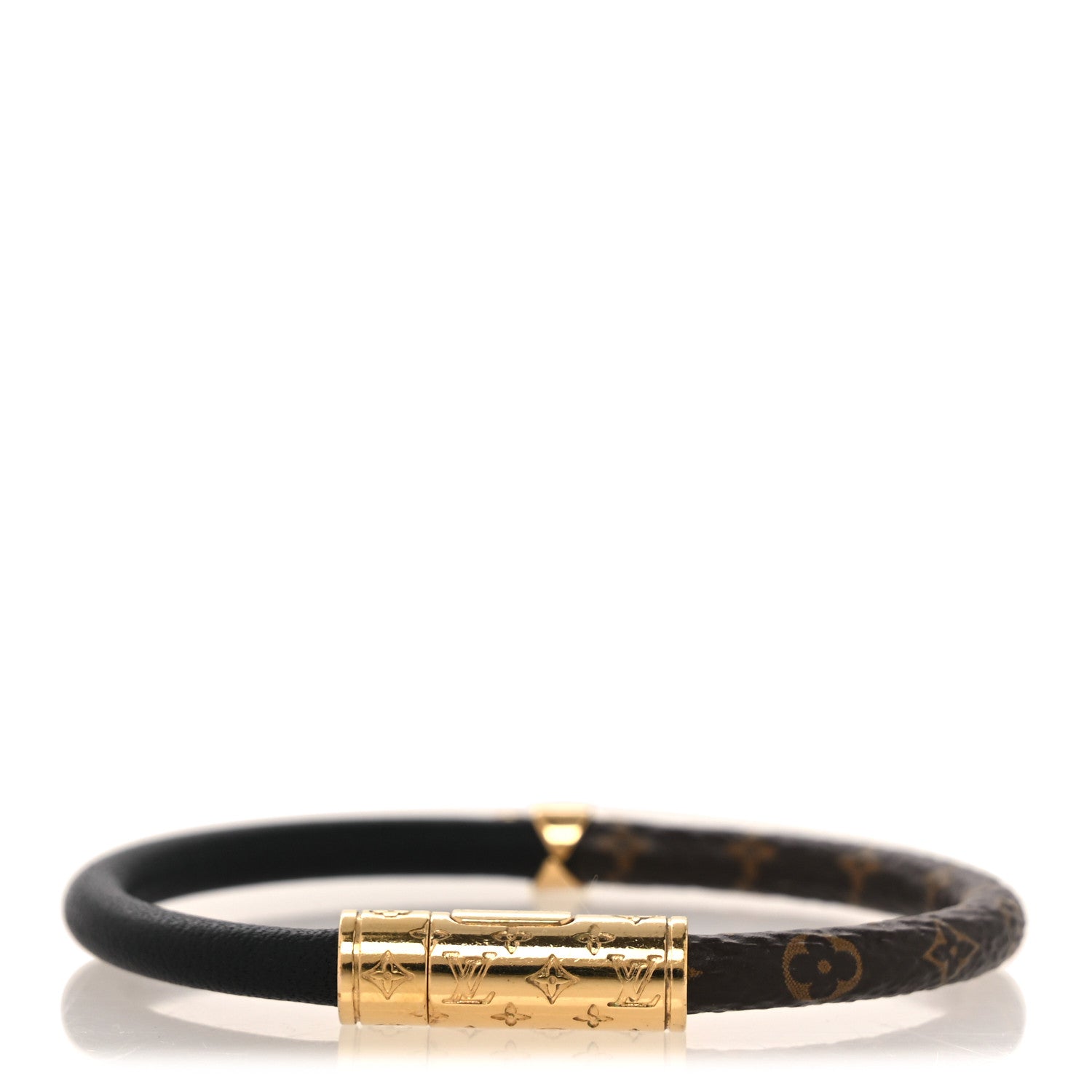 Monogram Daily Confidential Bracelet 17 Black
