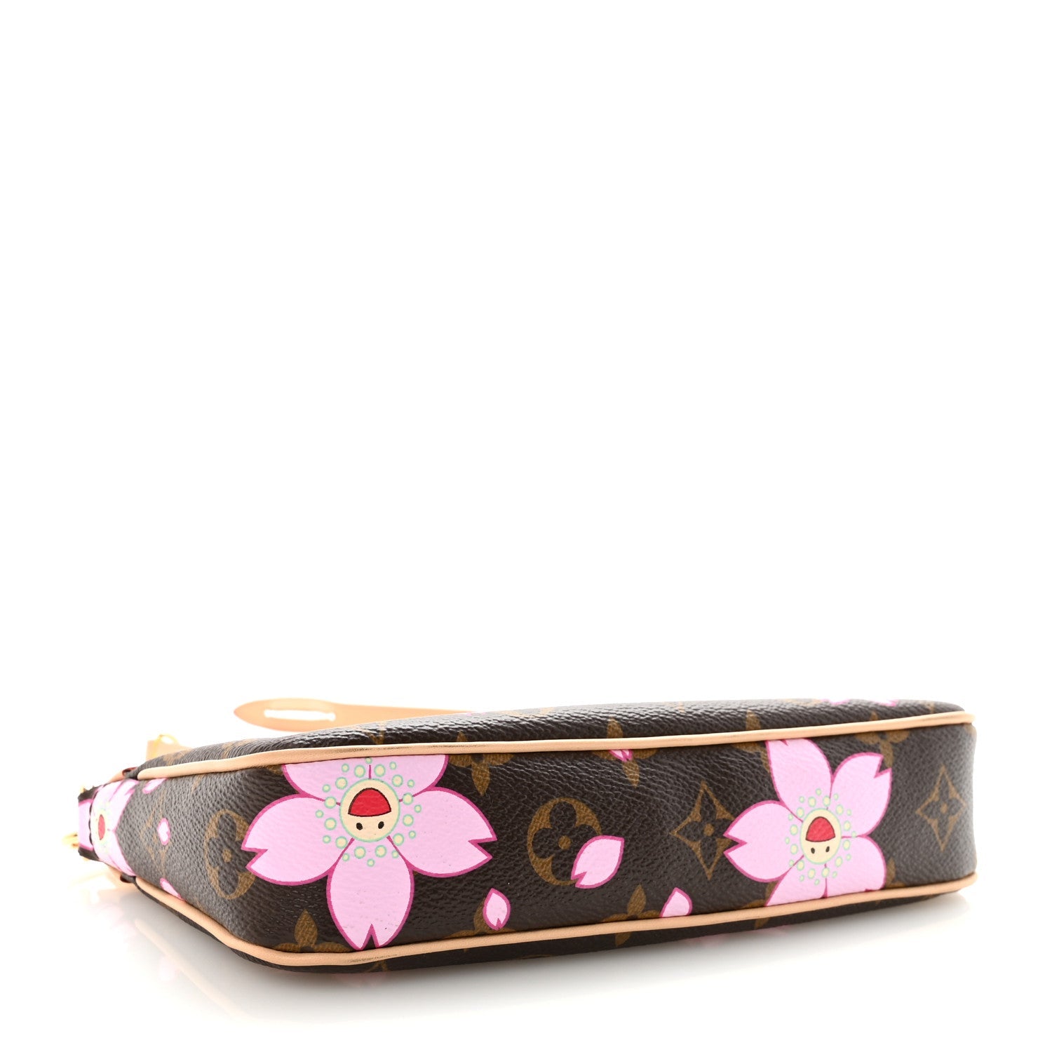 LV X TM Monogram Pochette Accessories Sakura Brown