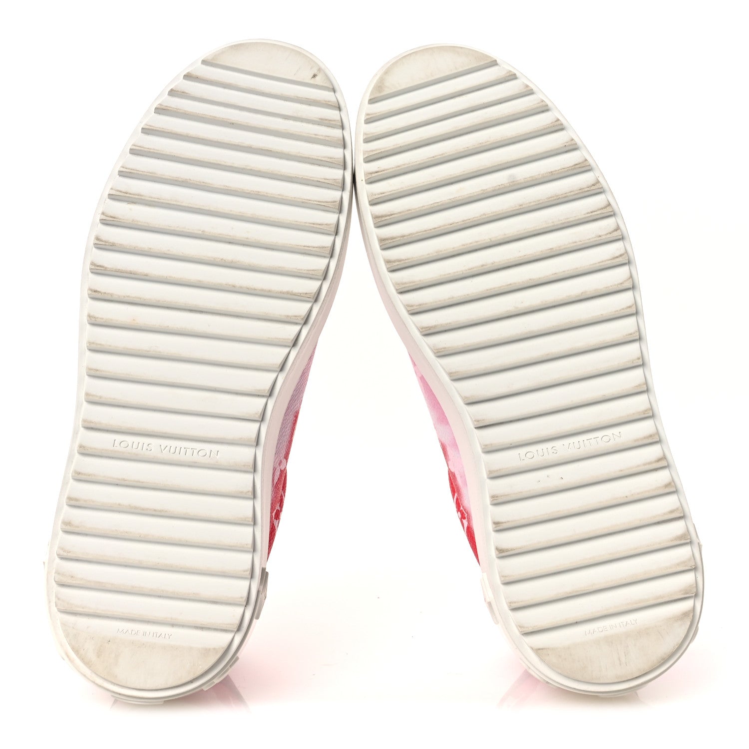 Monogram Escale Time Out Sneakers 35.5 Red