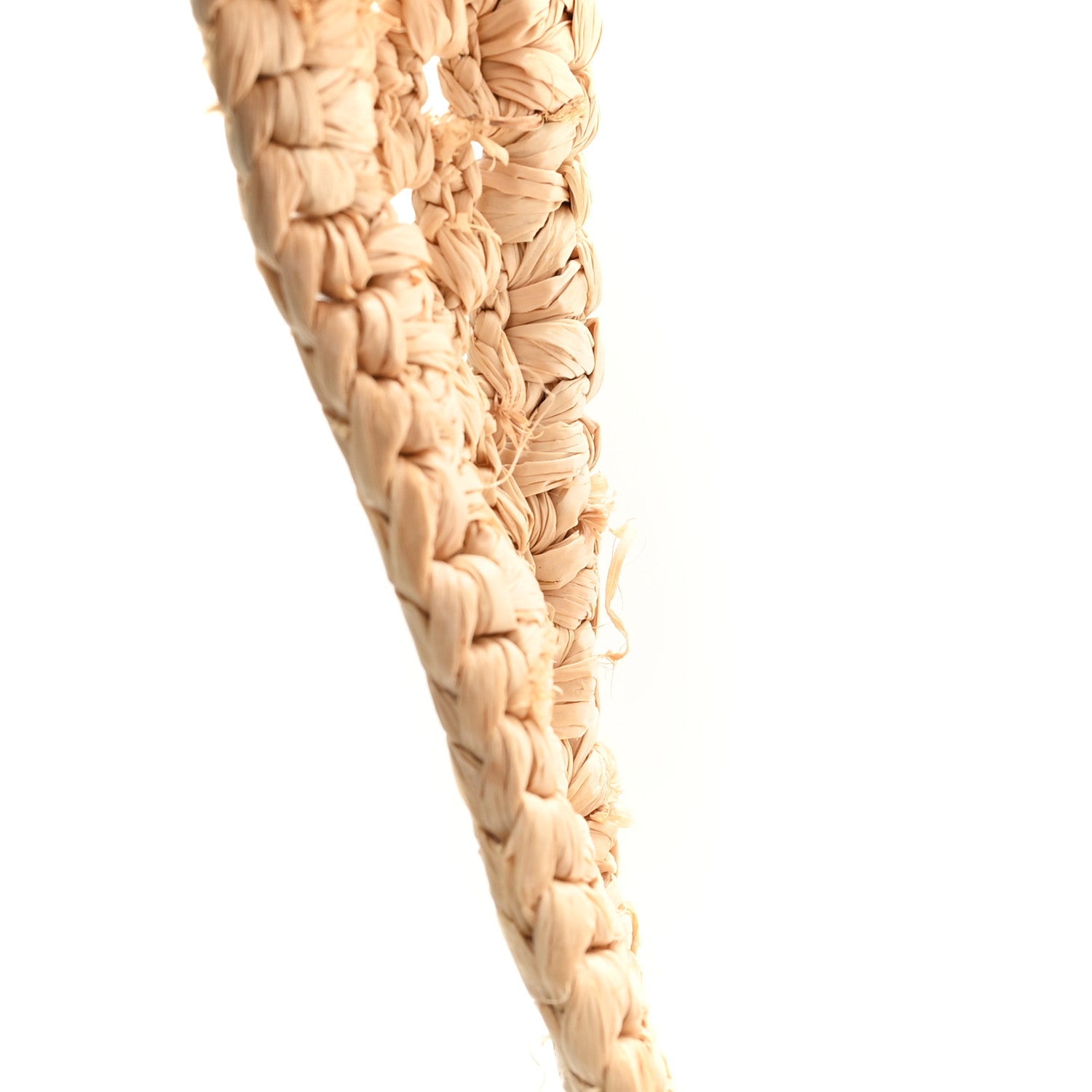 Raffia Calfskin Forte Del Marmi OnTheGo MM Natural Fuchsia
