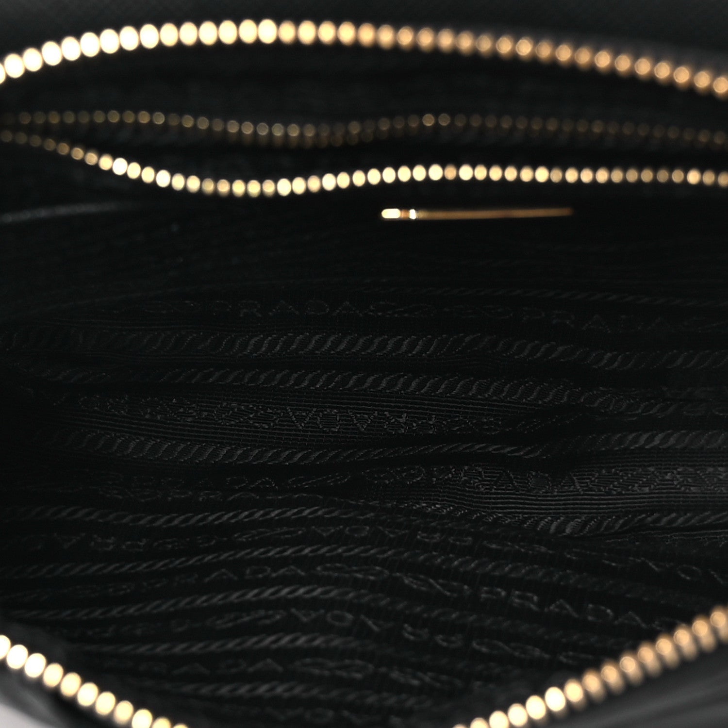 Tessuto Nylon Saffiano Crossbody Bag Black