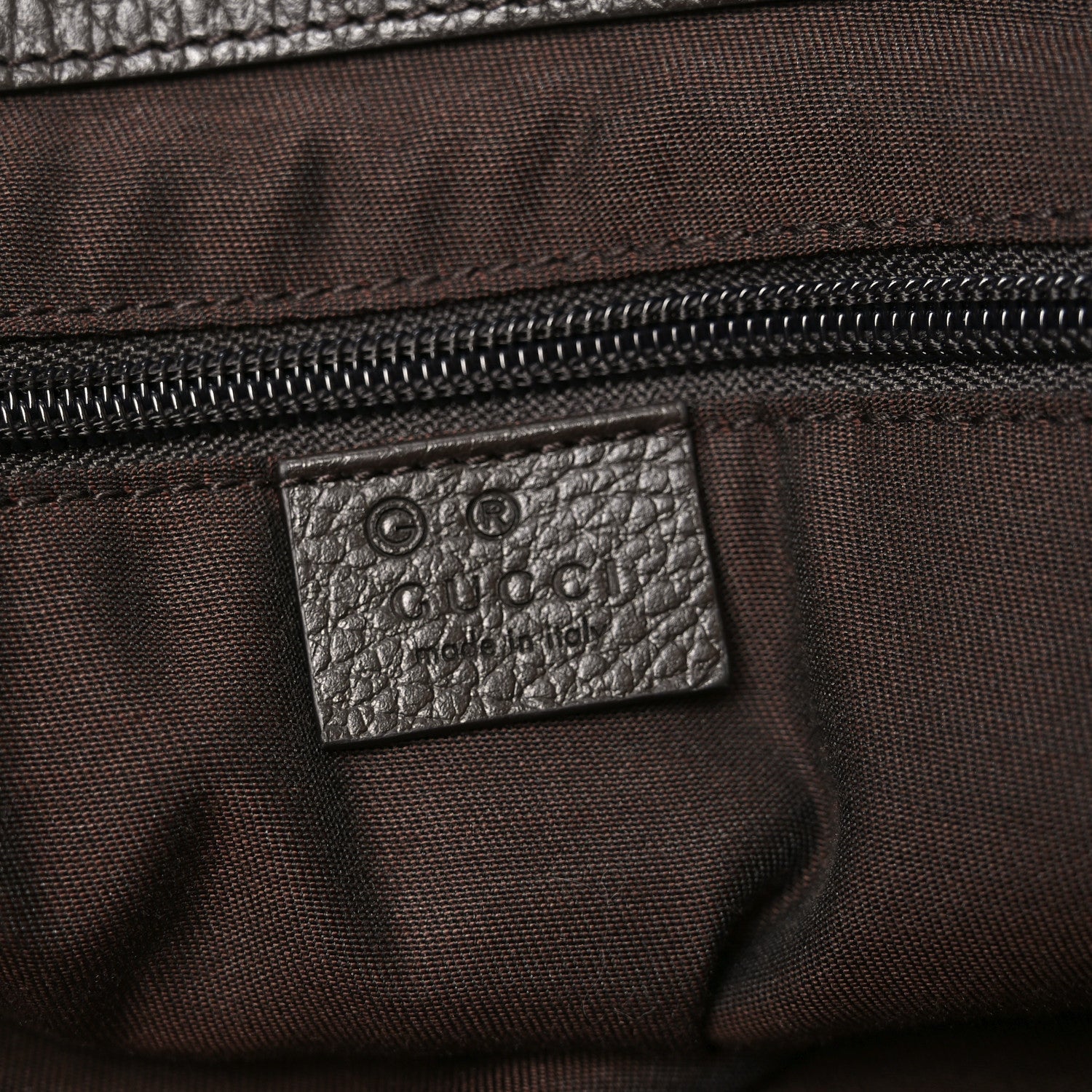 GG Monogram Large Joy Tote Bag Dark Brown