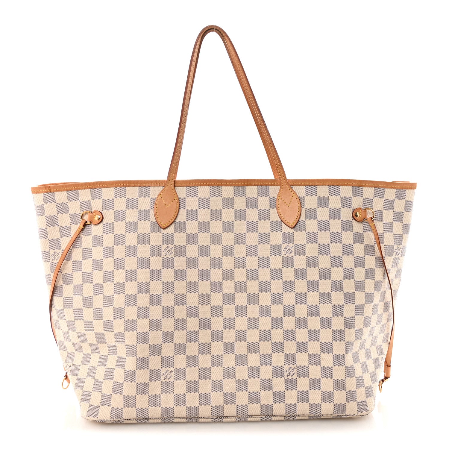 Damier Azur Neo Neverfull GM Rose Ballerine
