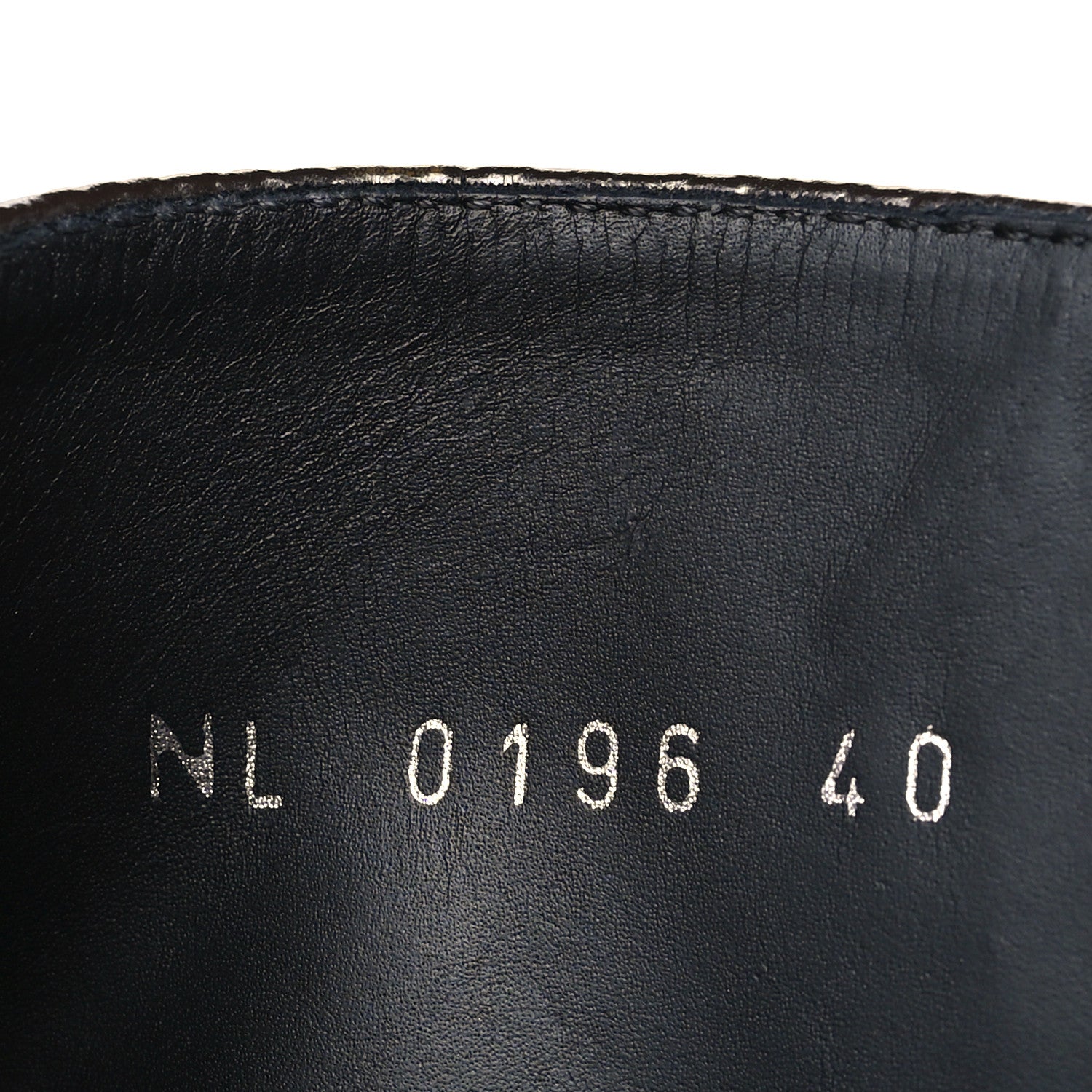 Calfskin Monogram Wonderland Flat Ranger Boots 40 Black