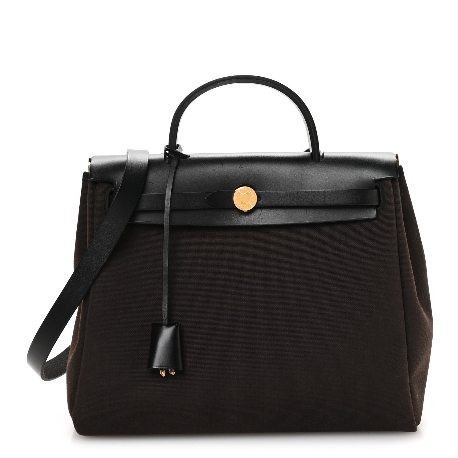 Military Toile Vache Hunter Herbag Zip Retourne 31 PM Black Ebene