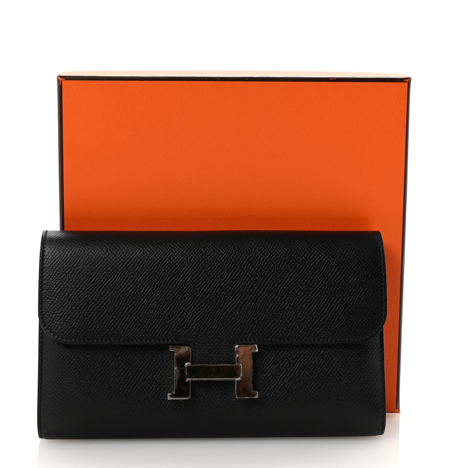 Epsom Constance Long Wallet Black