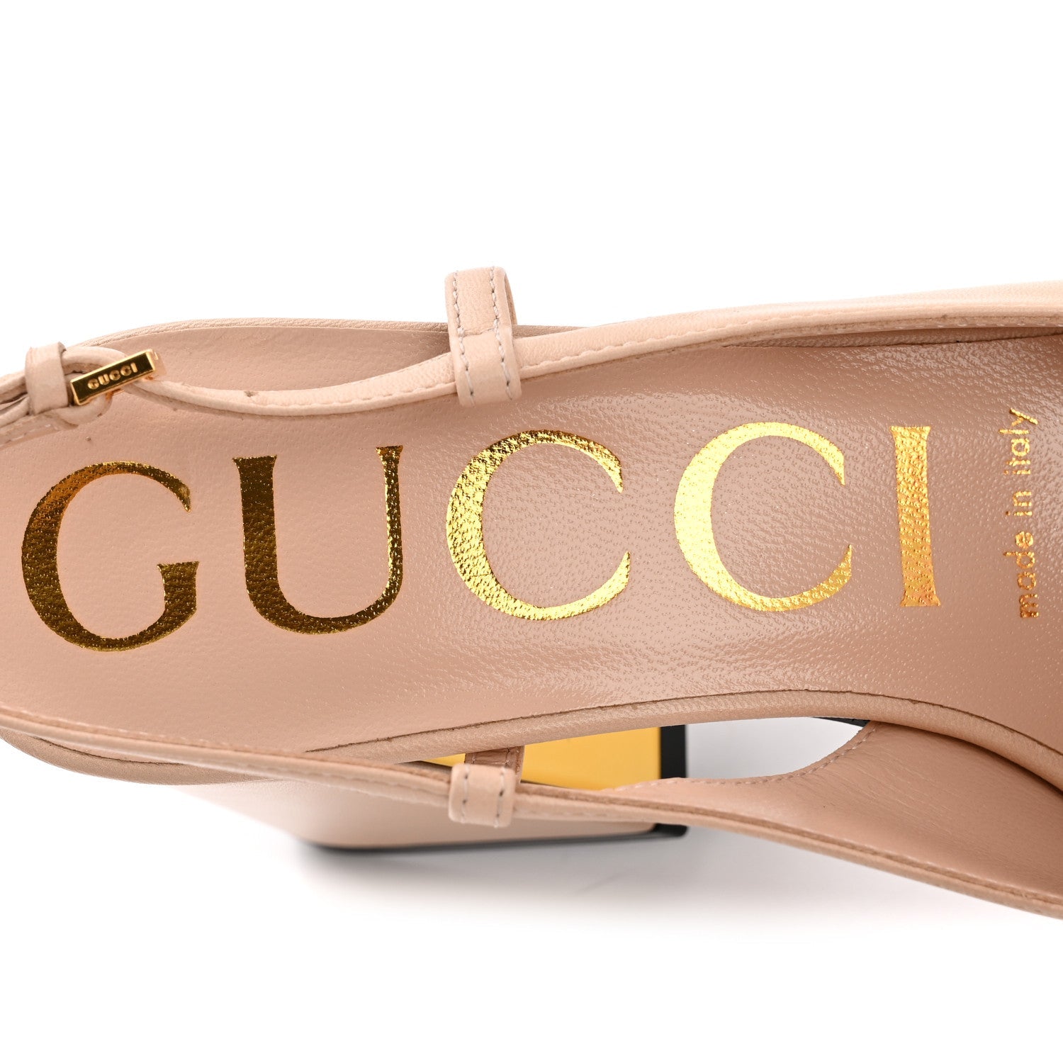 Malaga Kid Horsebit 75mm Slingback Pumps 35.5 Skin Rose