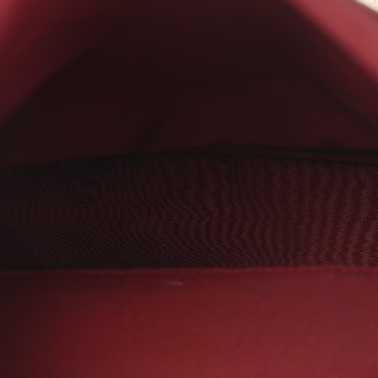 Cotton Bolide Travel Cosmetic Pouch Rouge