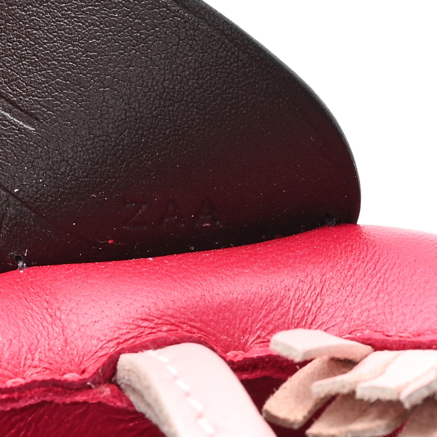 Milo Lambskin Grigri Rodeo Pegase Horse Bag Charm PM Framboise Rose Sakura Rouge Sellier