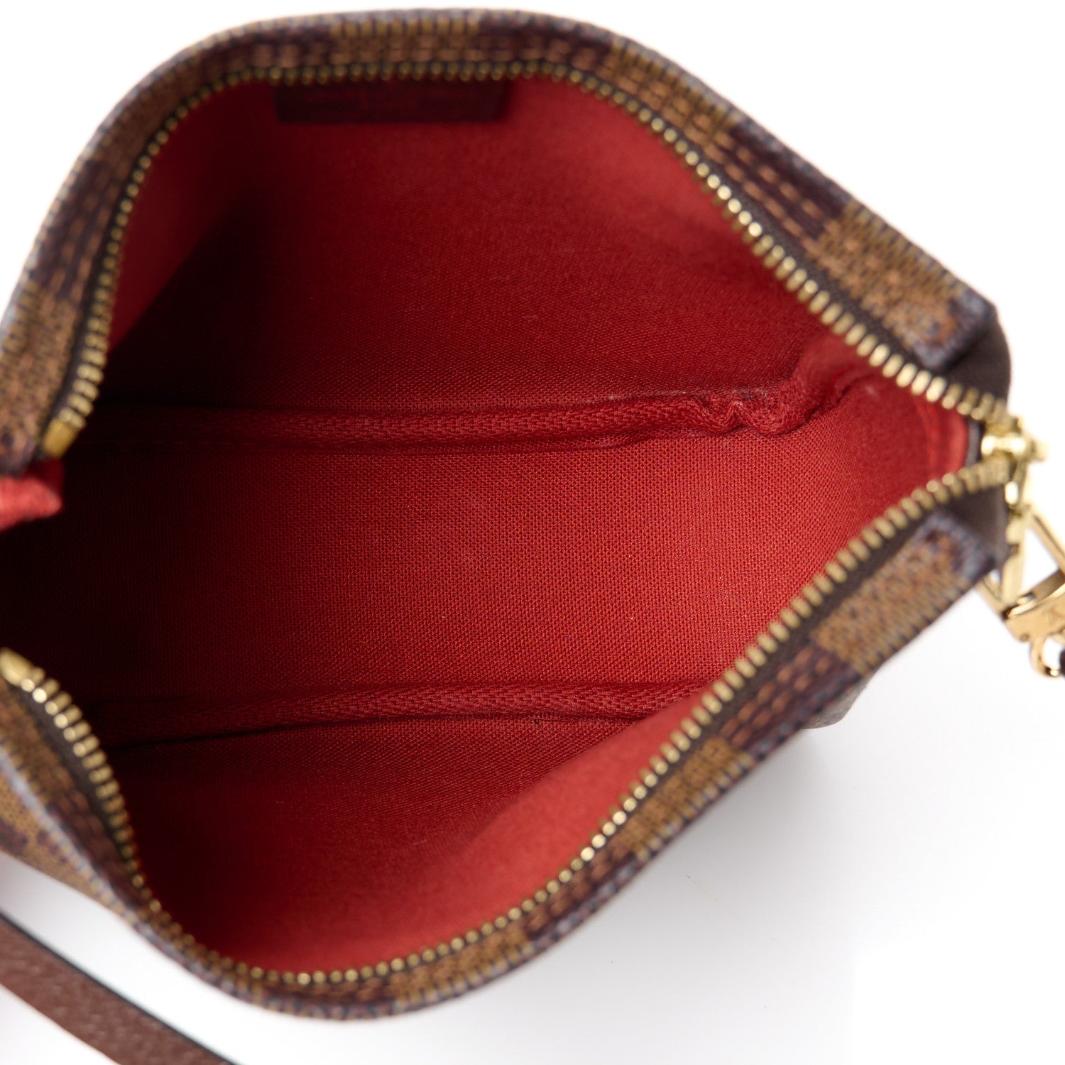 Damier Ebene Trousse Make Up Bag Pochette