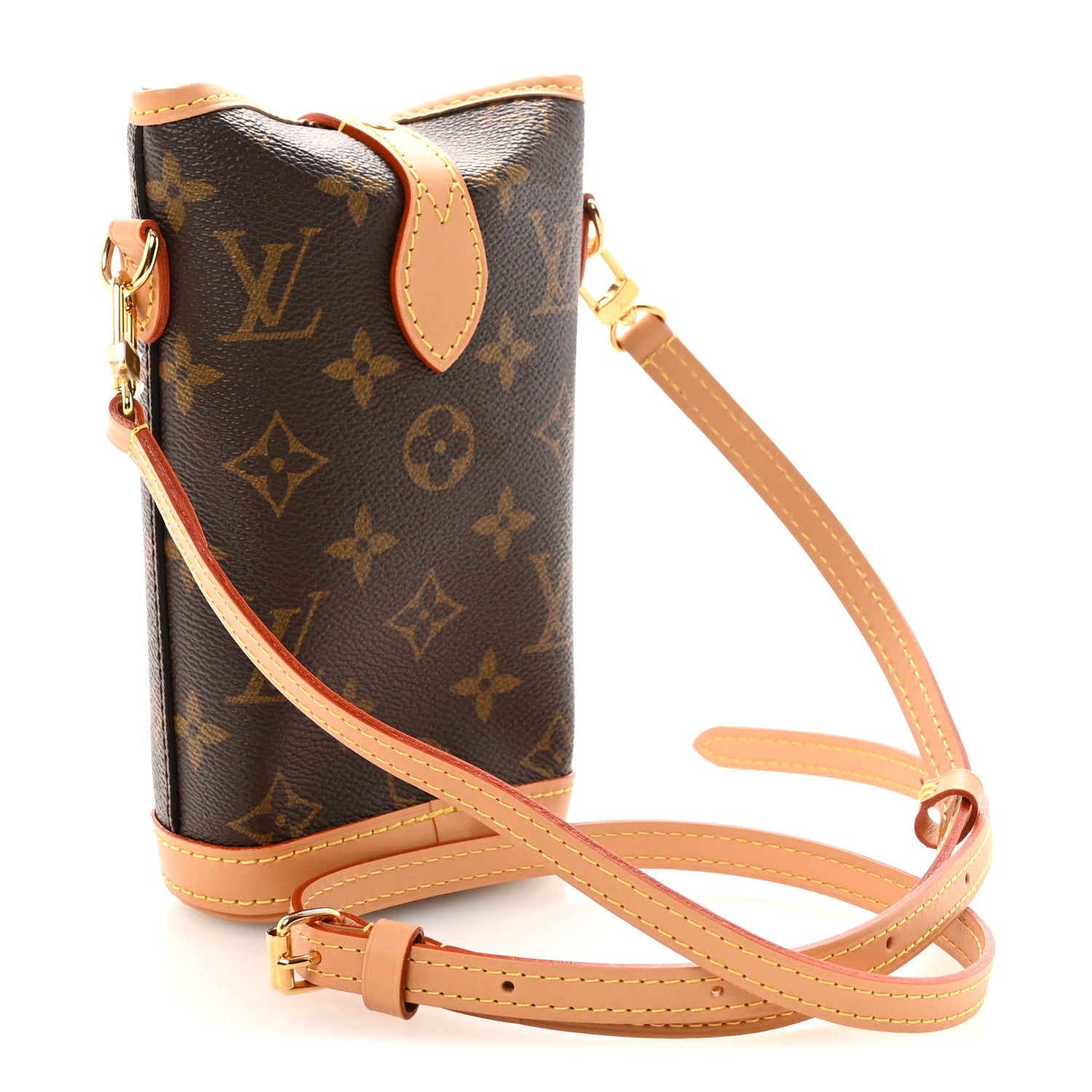 Monogram Fold Me Pouch