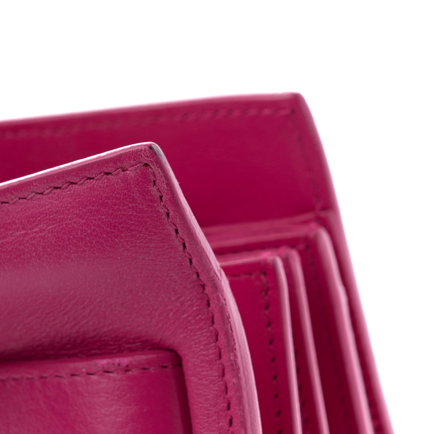 Calfskin Small Sac De Jour Lipstick Fuchsia