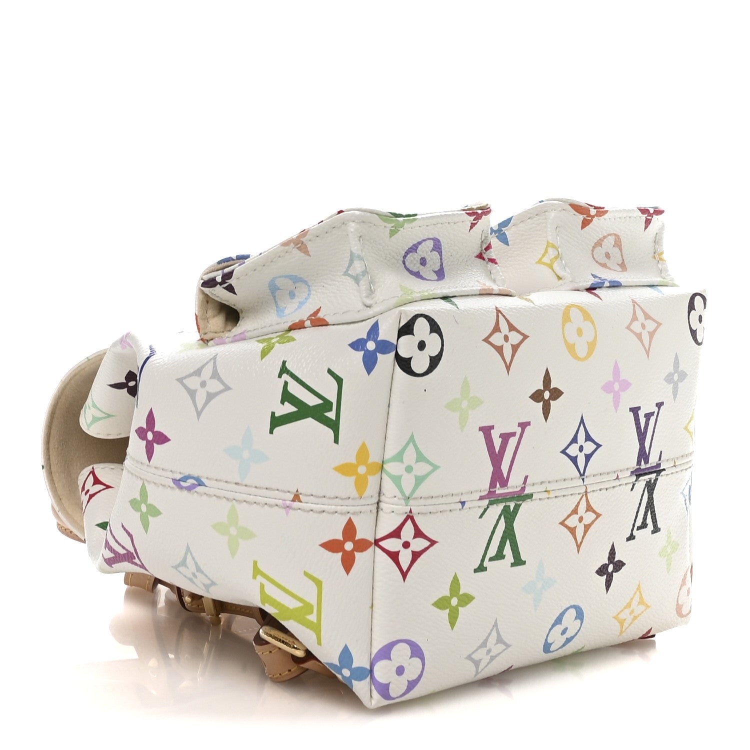 LV X TM Monogram Multicolor Venice Backpack White
