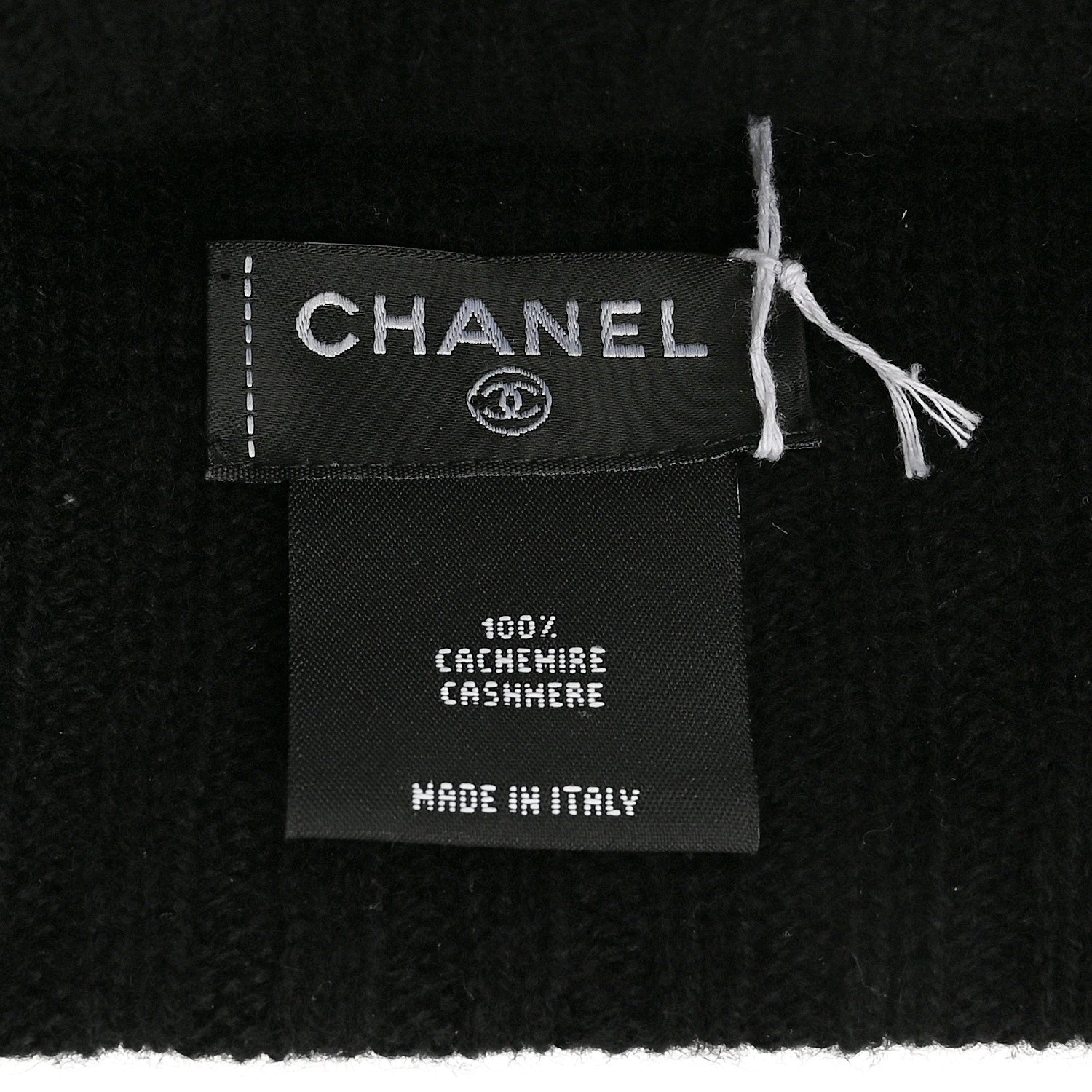 Cashmere CC Beanie Hat Black