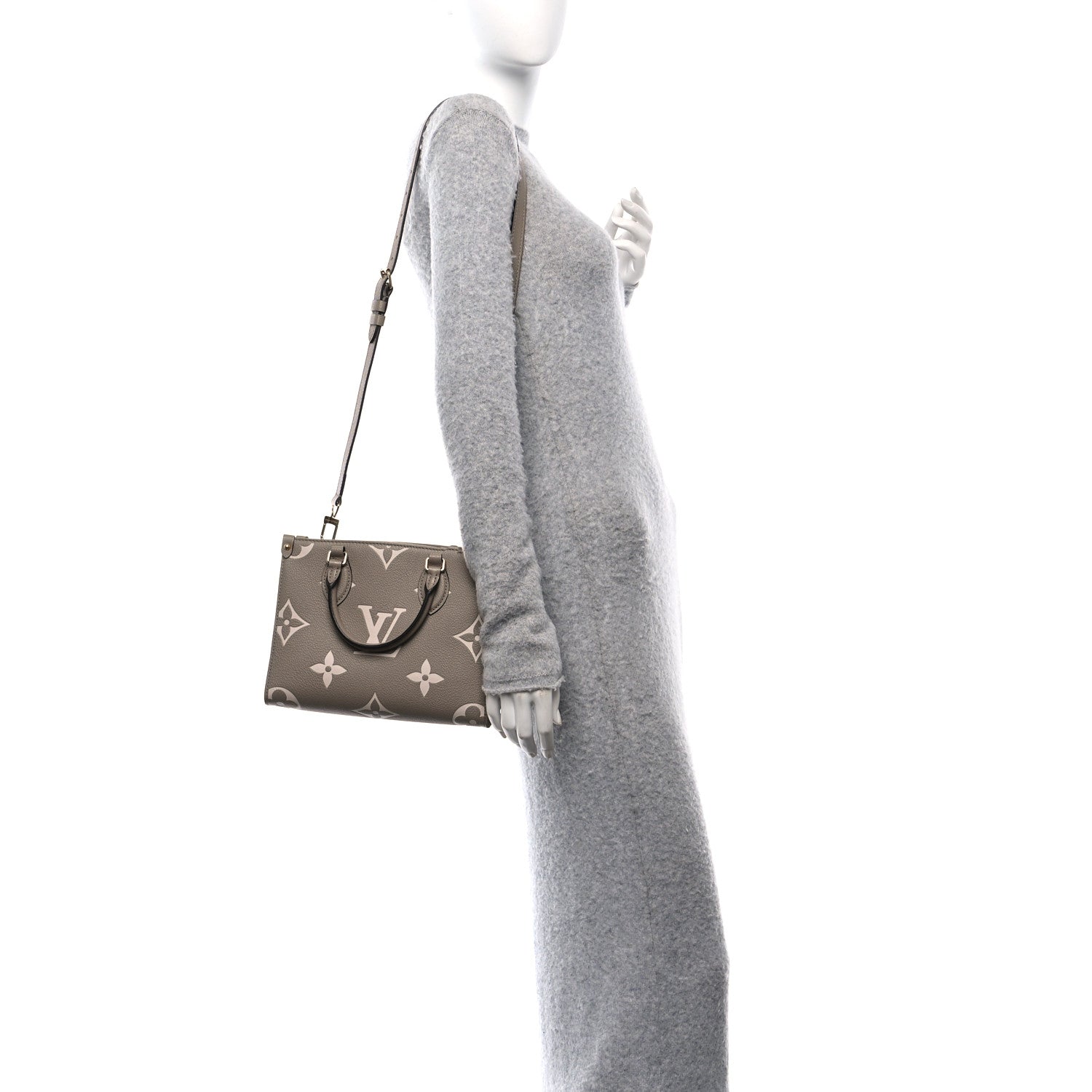 Empreinte Monogram Giant Onthego PM Tourterelle Creme
