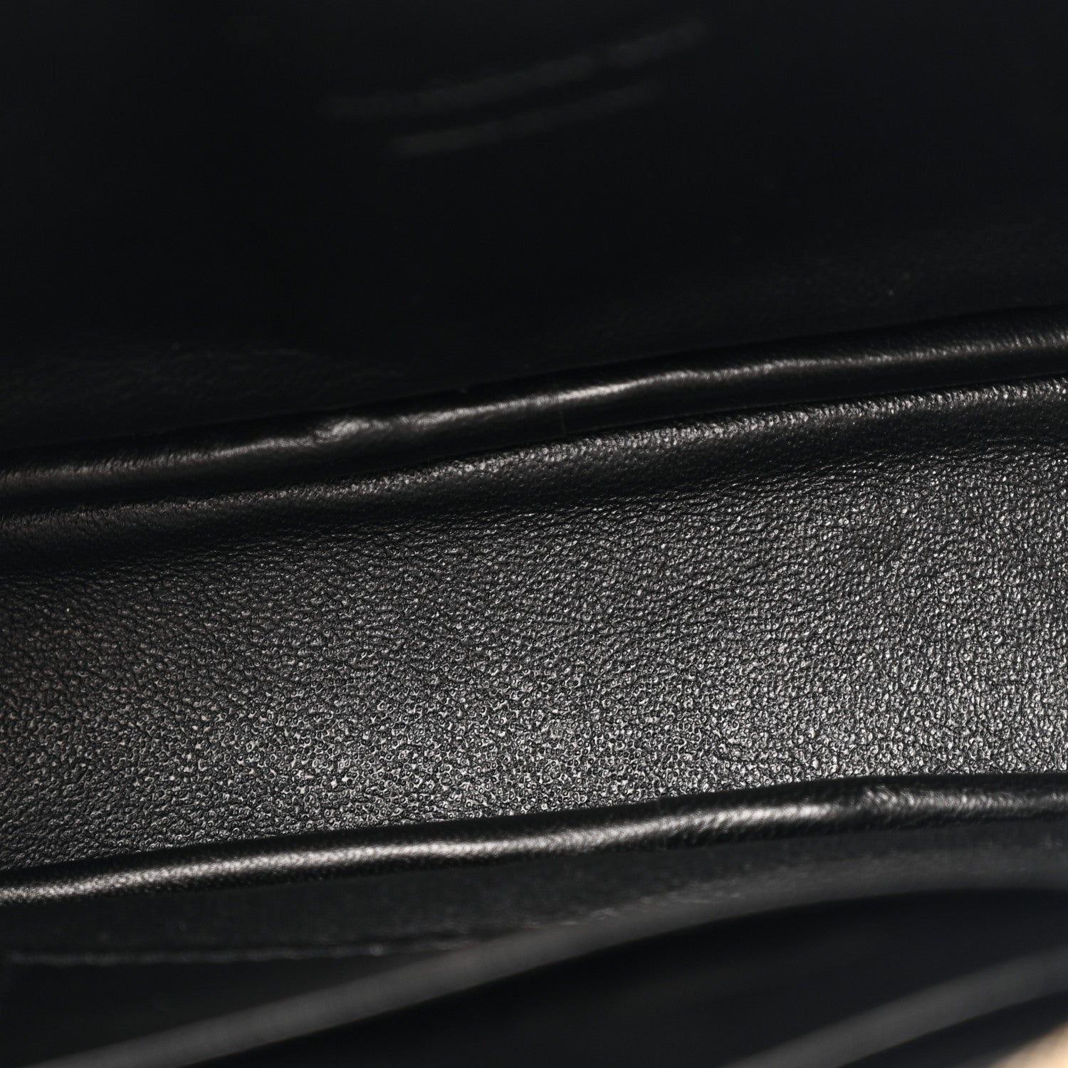 Grain De Poudre Matelasse Monogram Mini Lou Camera Bag Black