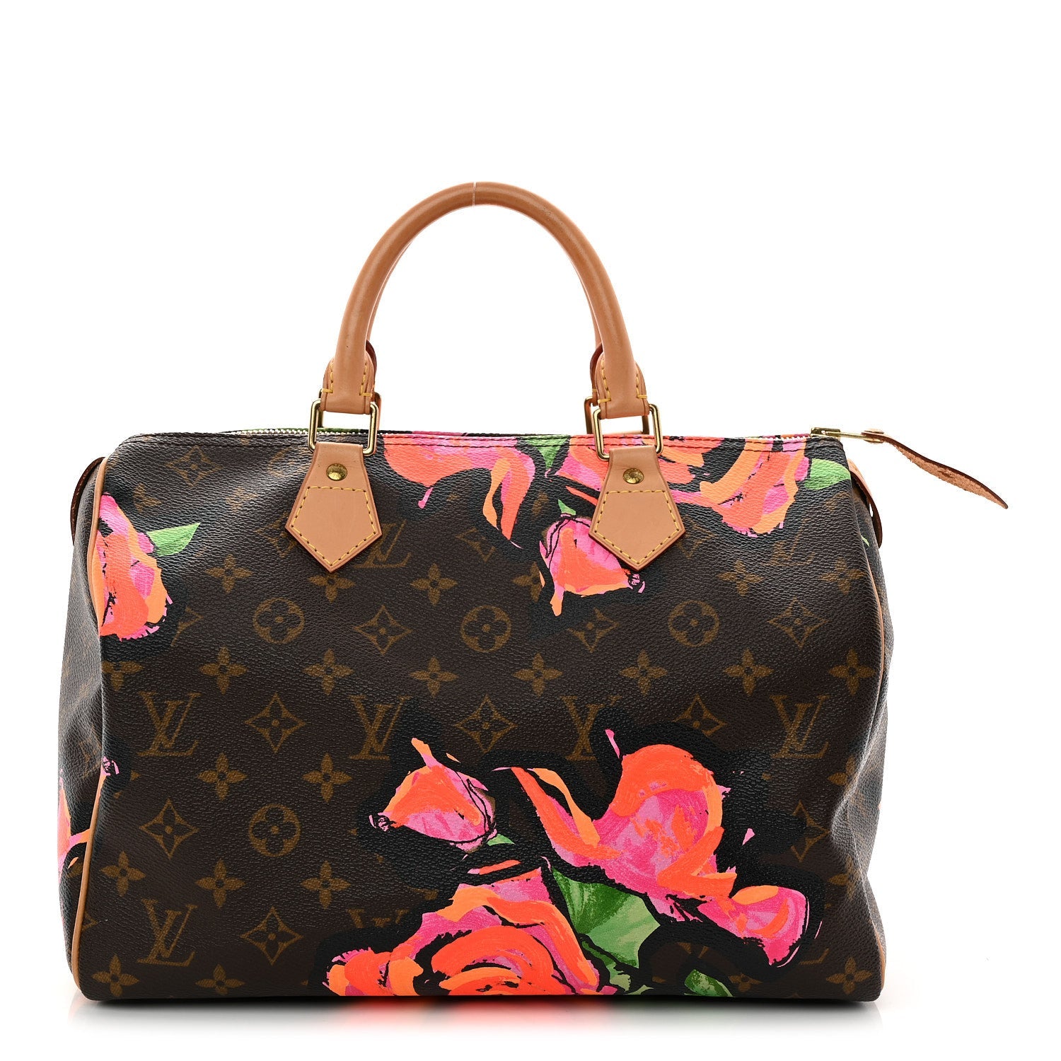 Monogram Roses Speedy 30