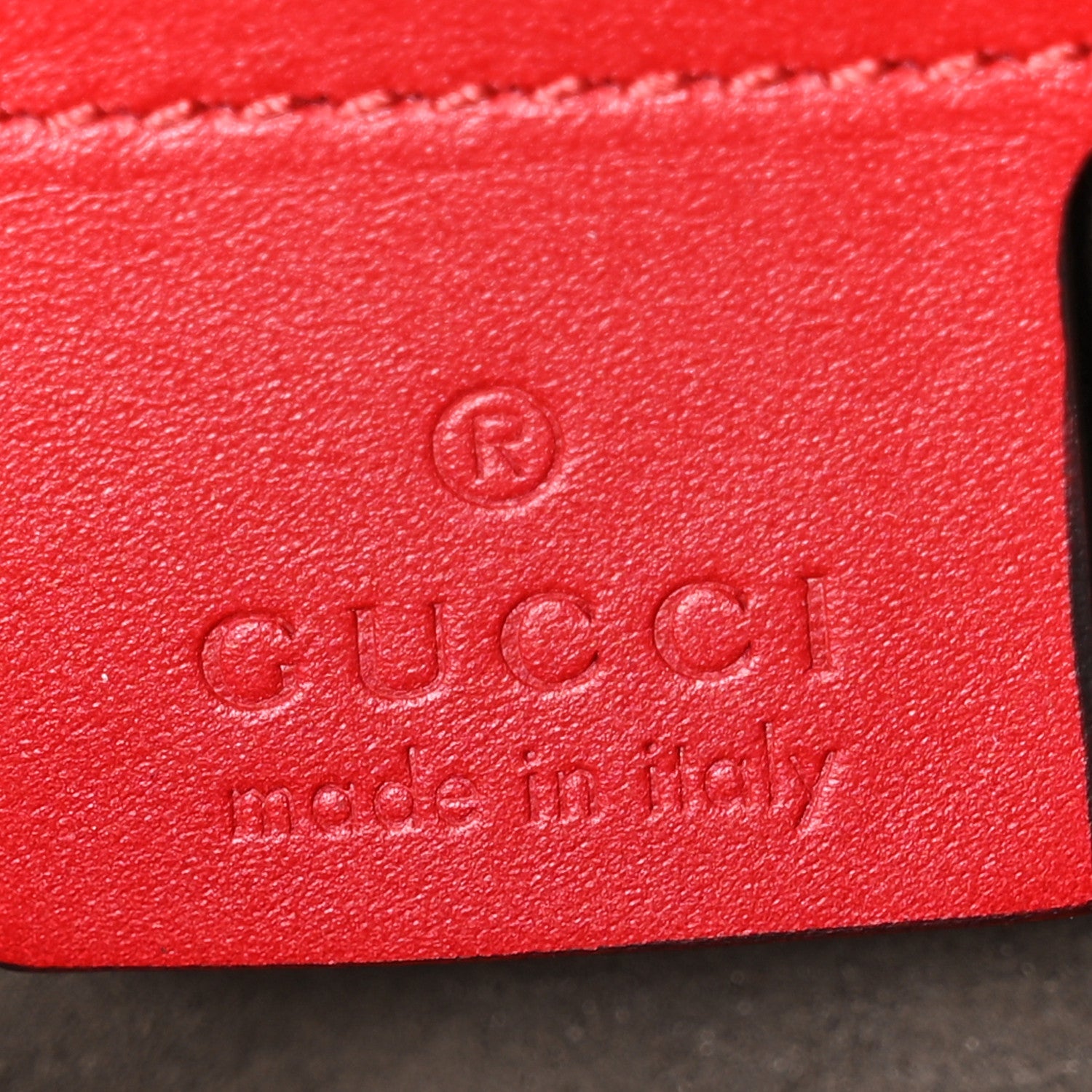 Guccissima Signature Small Day Backpack Hibiscus Red