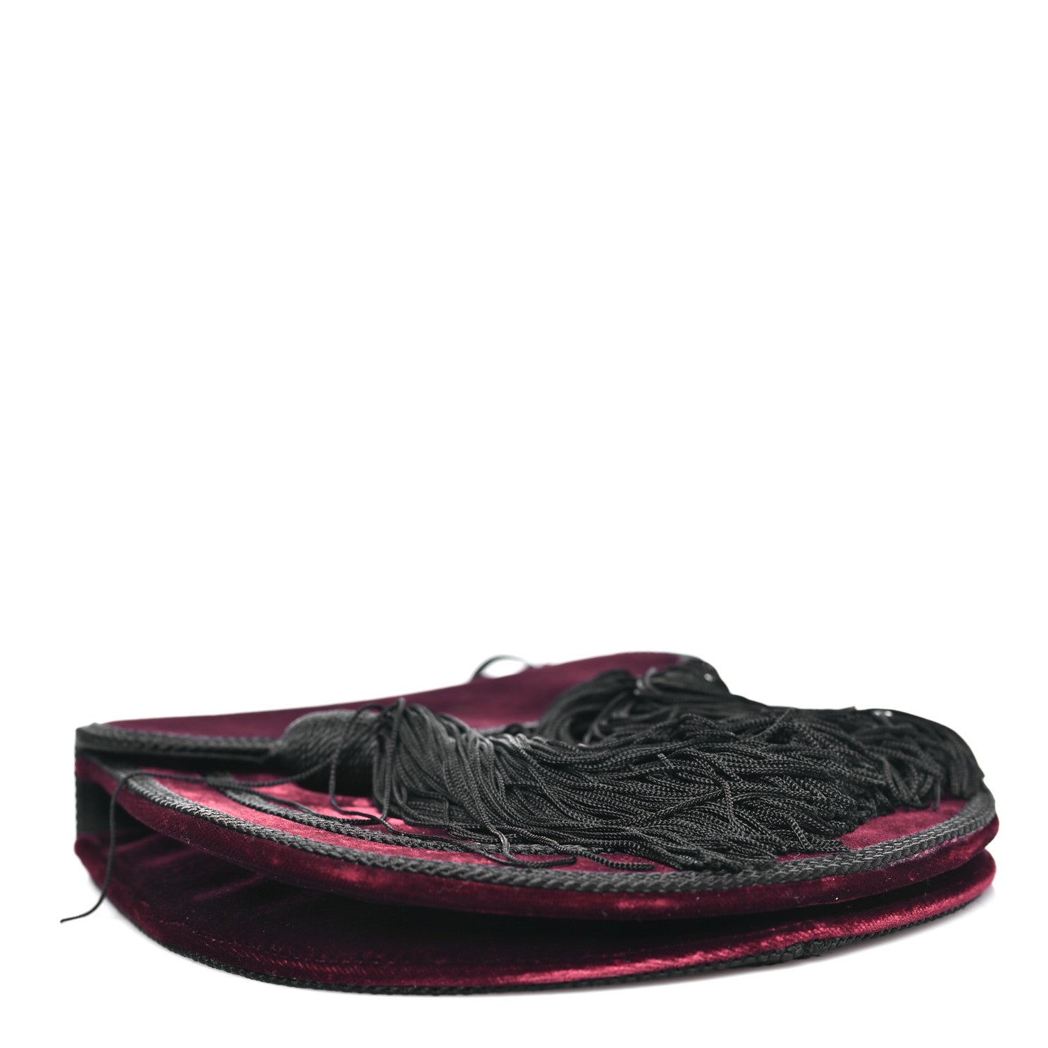 Velvet Opium 2 Crossbody Bag Bordeaux Black