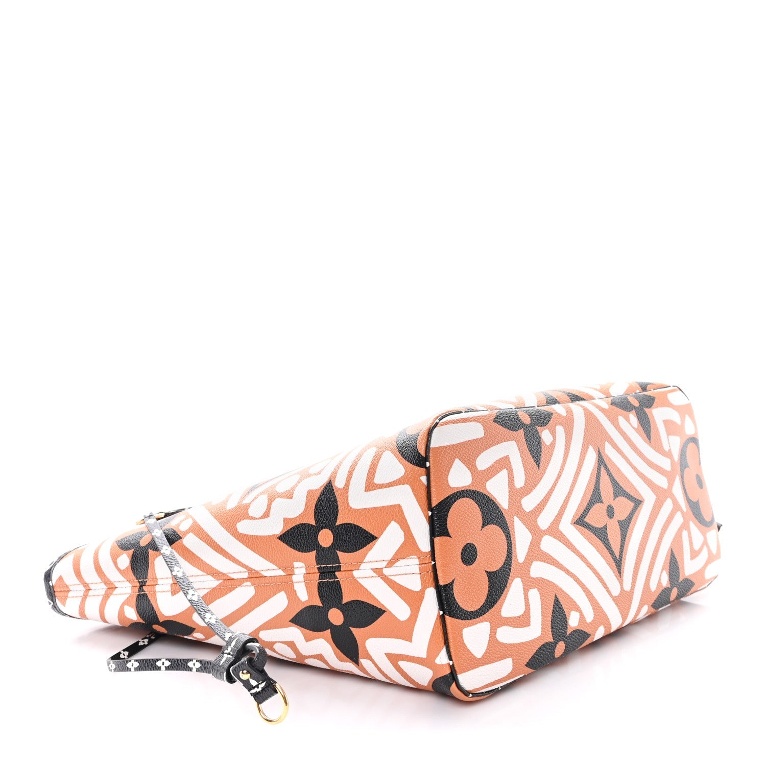 Monogram Giant Crafty Neverfull MM Creme Caramel