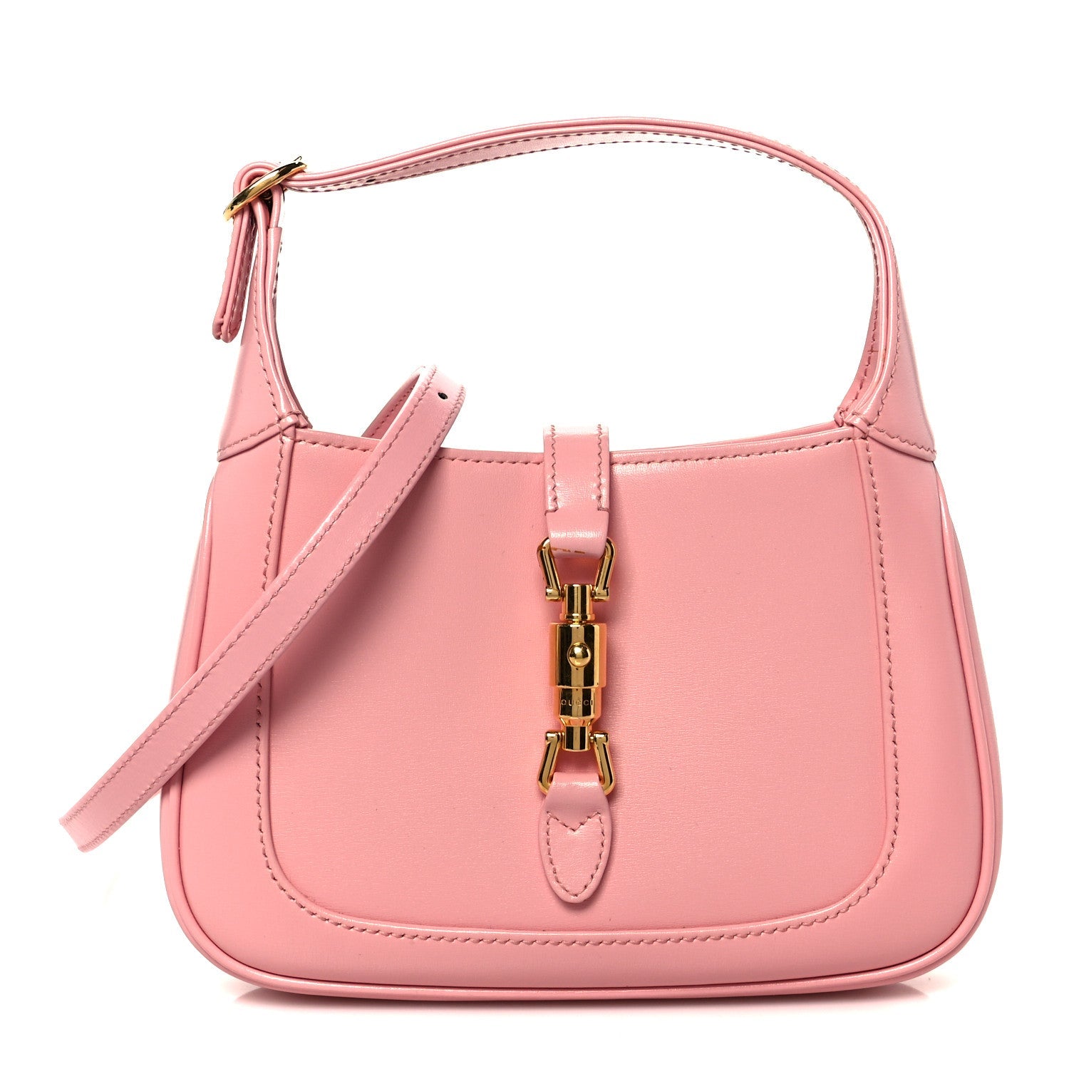 Boarded Dyana Lux Calfskin Mini Jackie 1961 Hobo Wild Rose