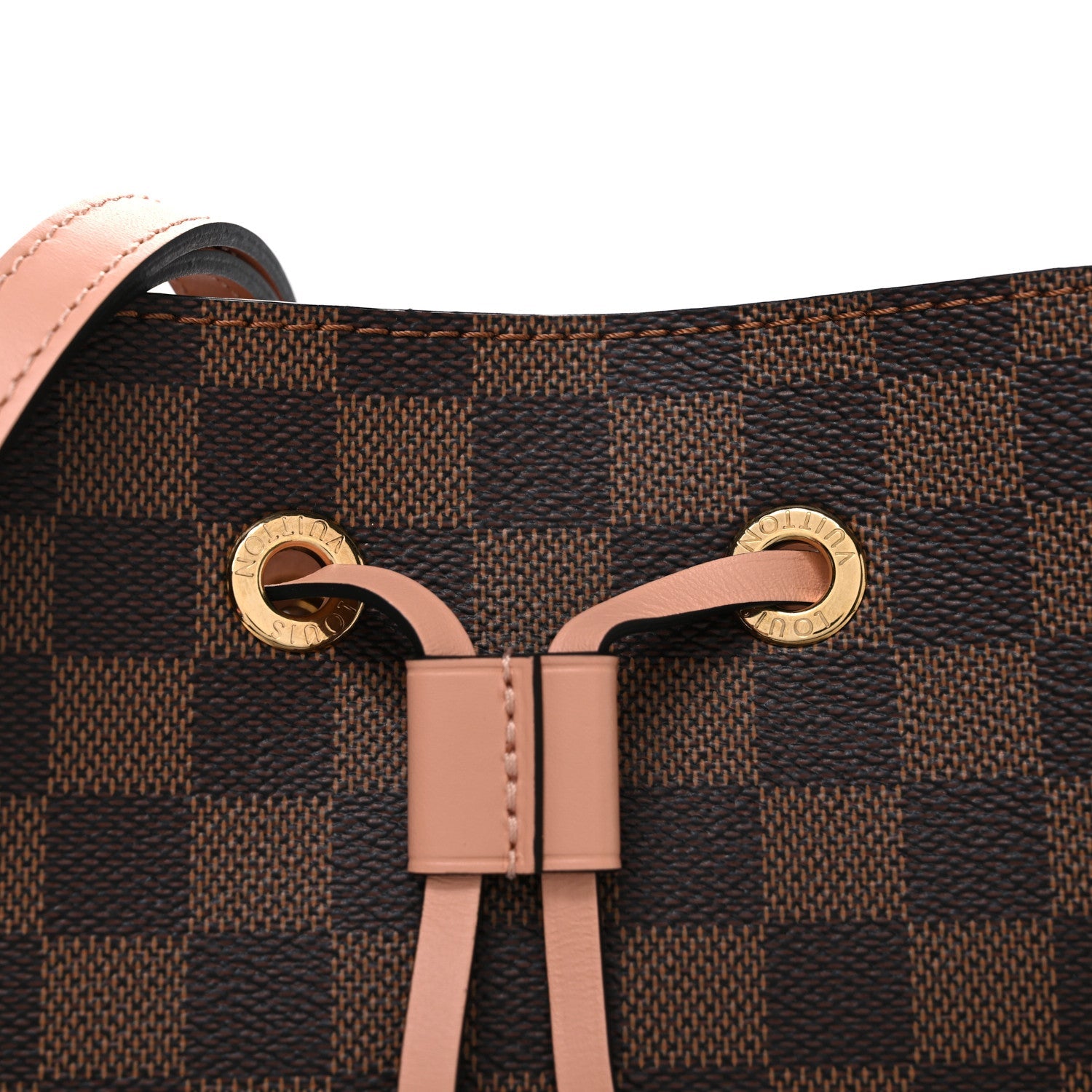 Damier Ebene Neonoe MM Venus Pink