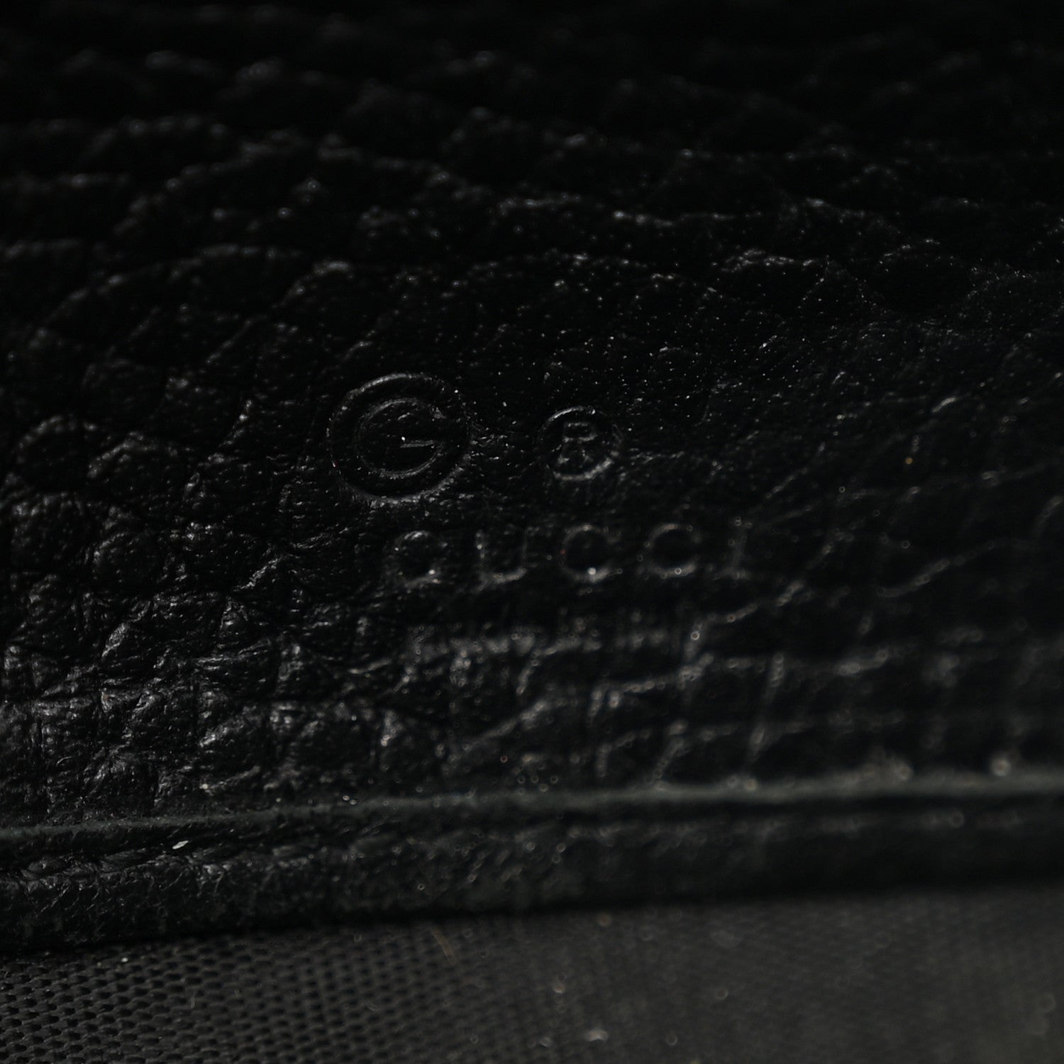 Pebbled Calfskin Large Soho Continental Wallet Black