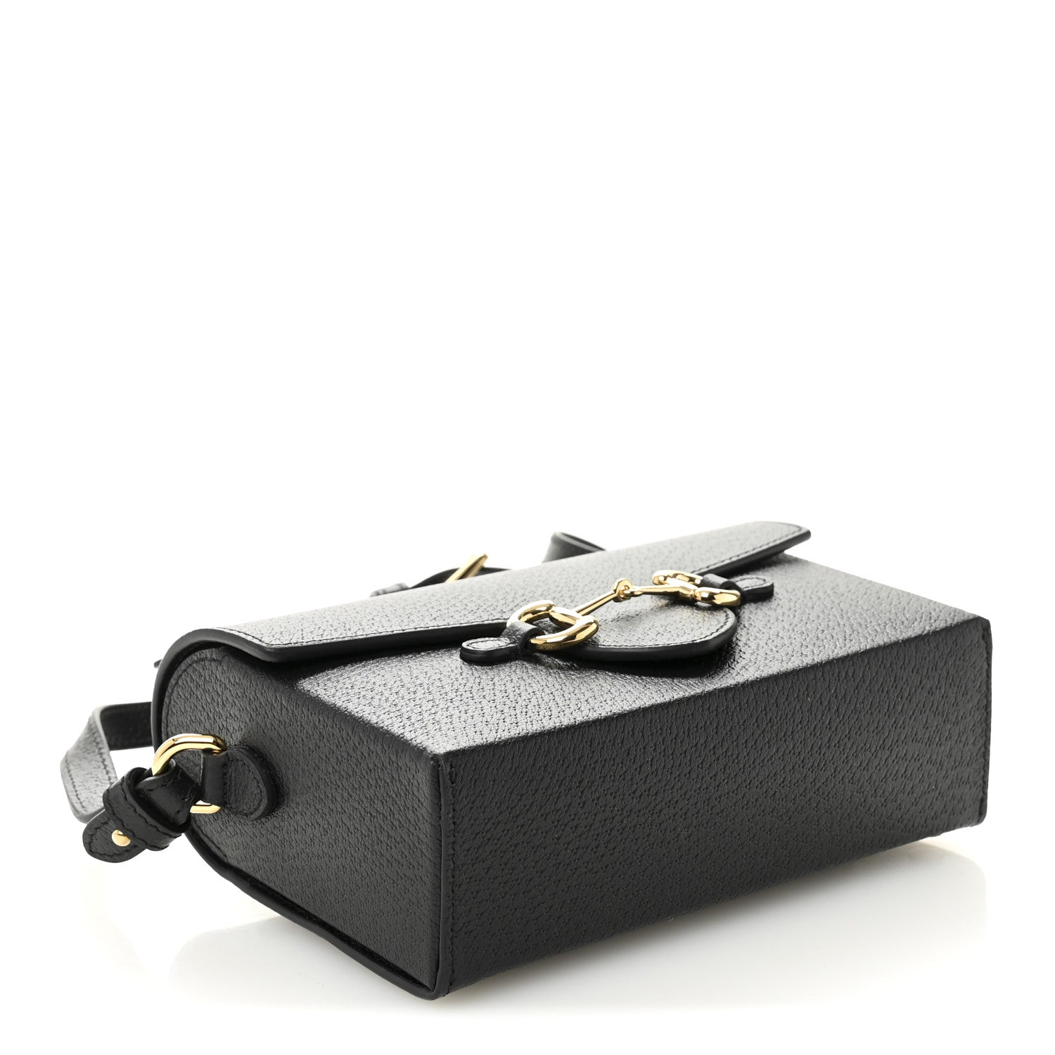 Calfskin Horsebit 1955 Shoulder Bag Black