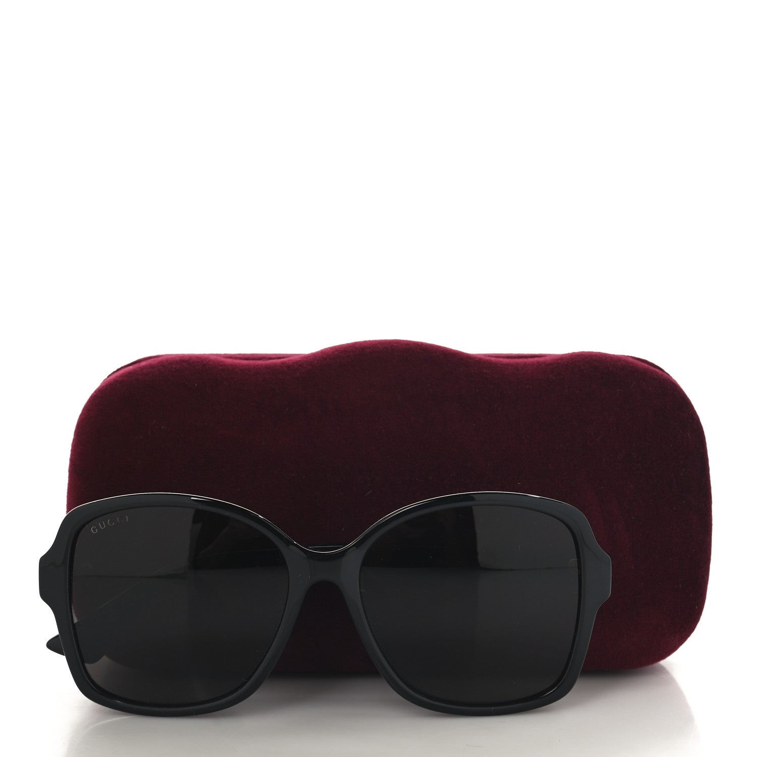 Acetate Square Sunglasses GG0765SA Black